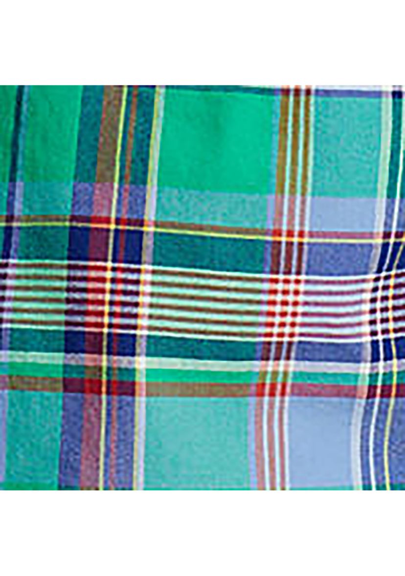 Classic Fit Plaid Oxford Workshirt