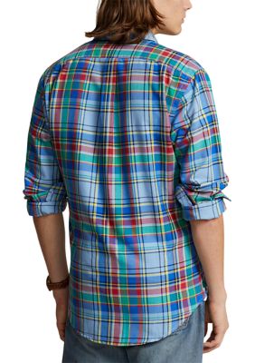 Polo Ralph Lauren Solid Oxford Short-Sleeve Woven Shirt | Dillard's