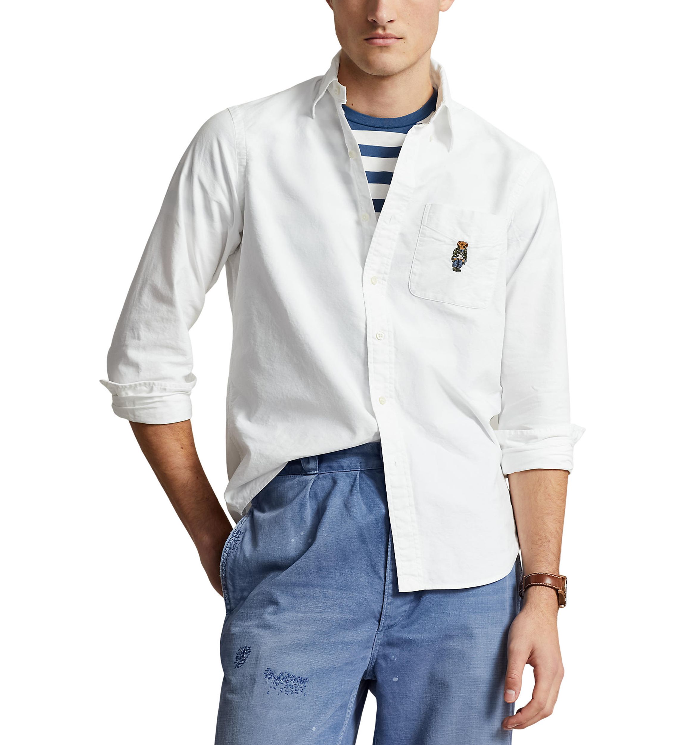 Classic Fit Polo Bear Oxford Shirt