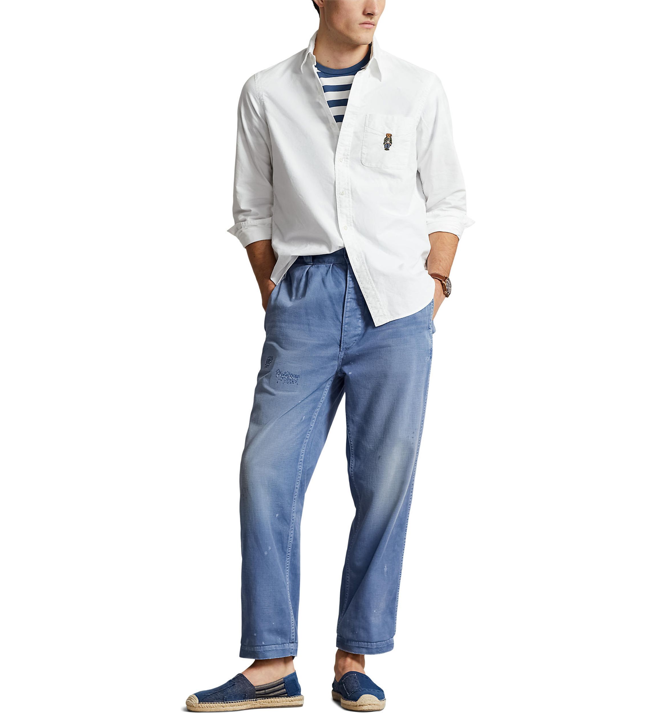 Classic Fit Polo Bear Oxford Shirt