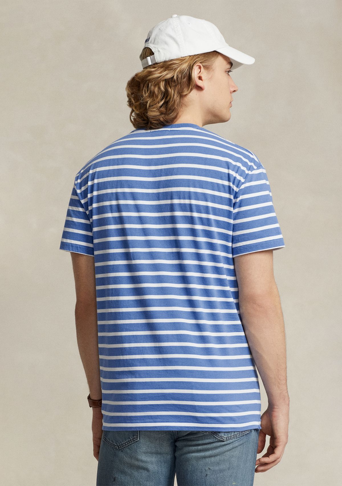 Classic Fit Striped Jersey T-Shirt