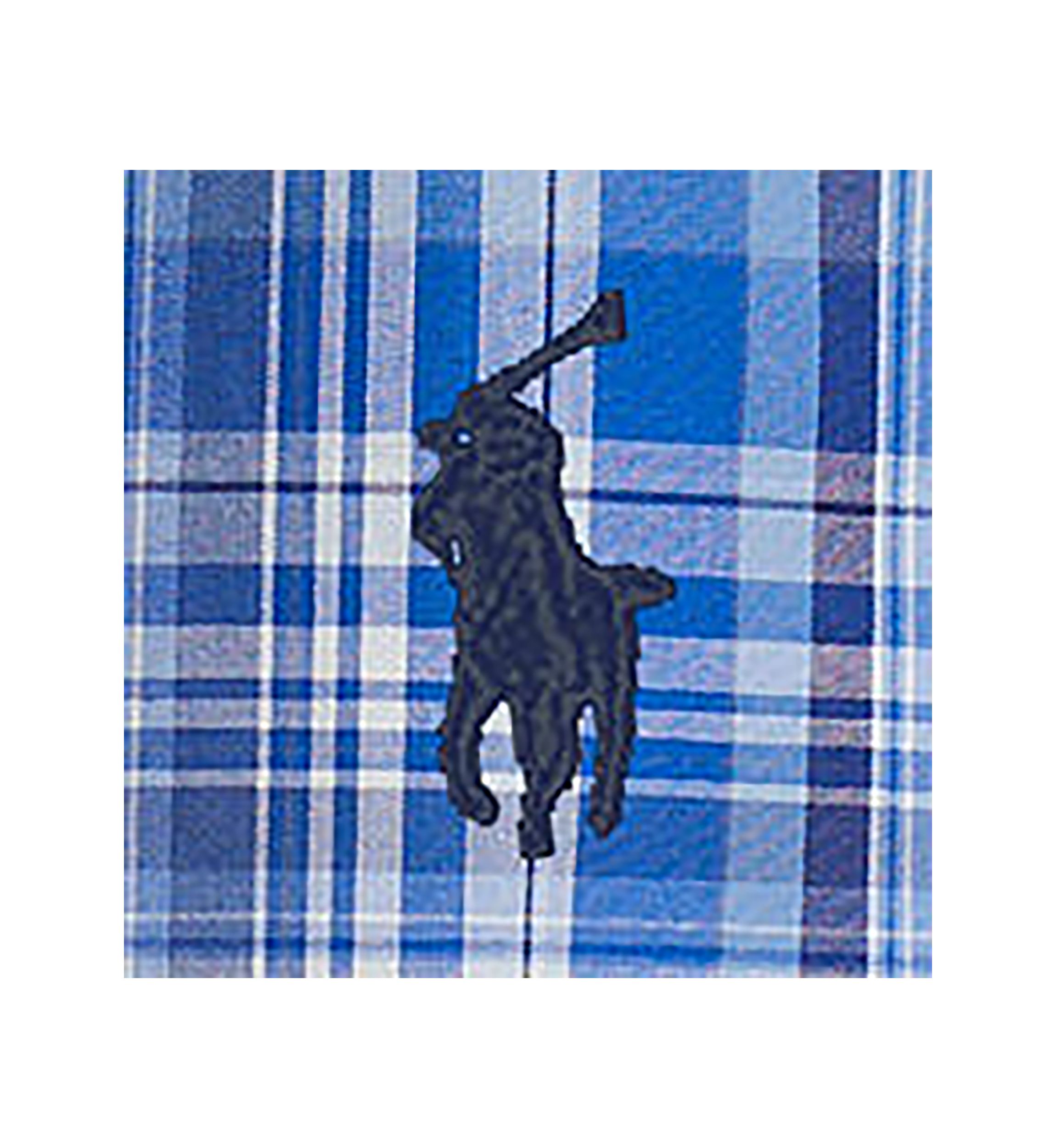 Classic Fit Plaid Stretch Poplin Shirt