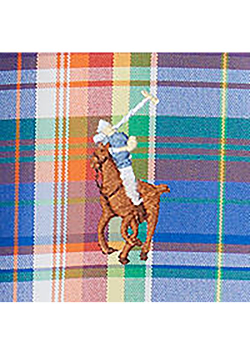 Classic Fit Plaid Oxford Shirt