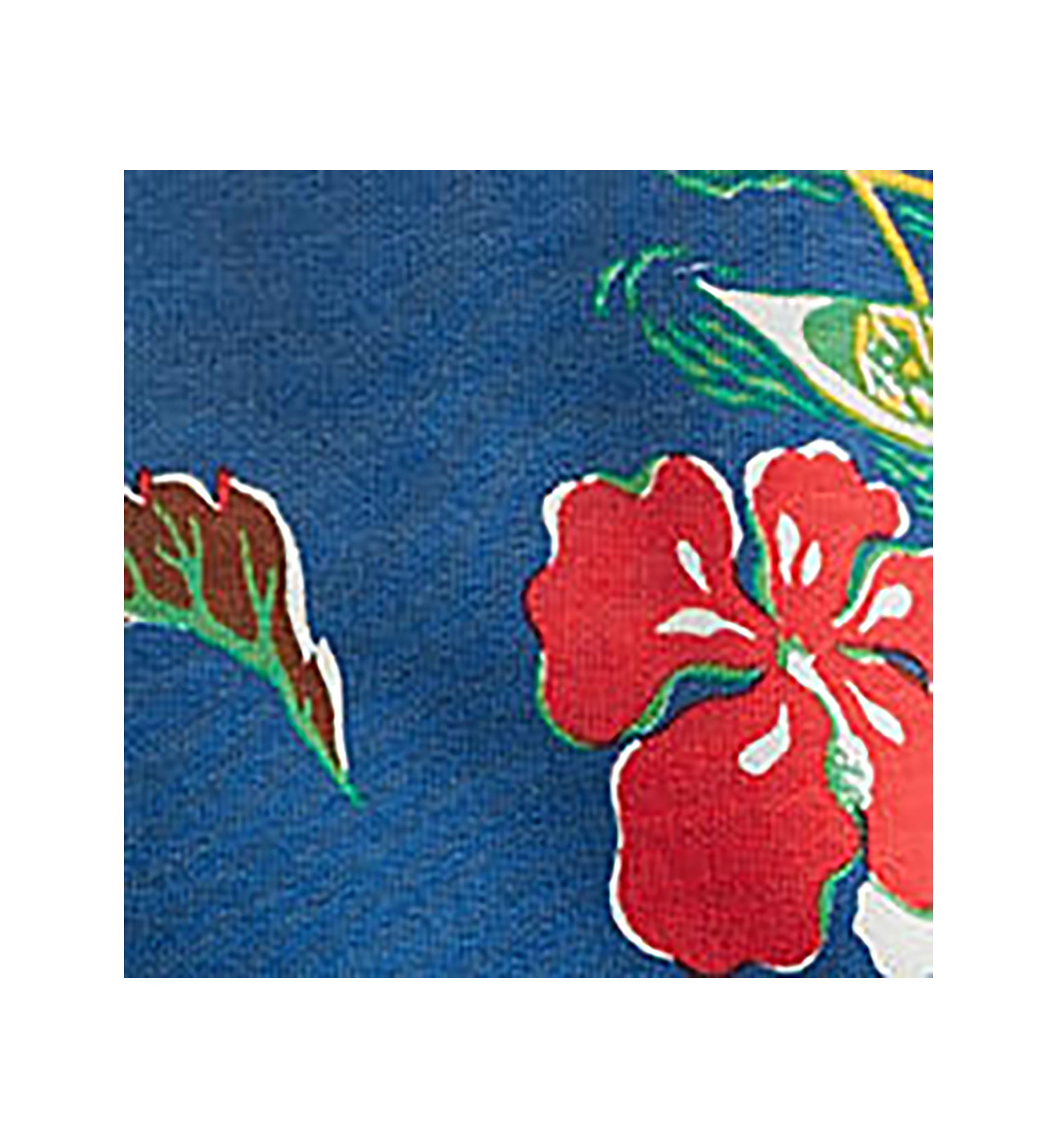 Sailboat-Floral Fleece Hoodie
