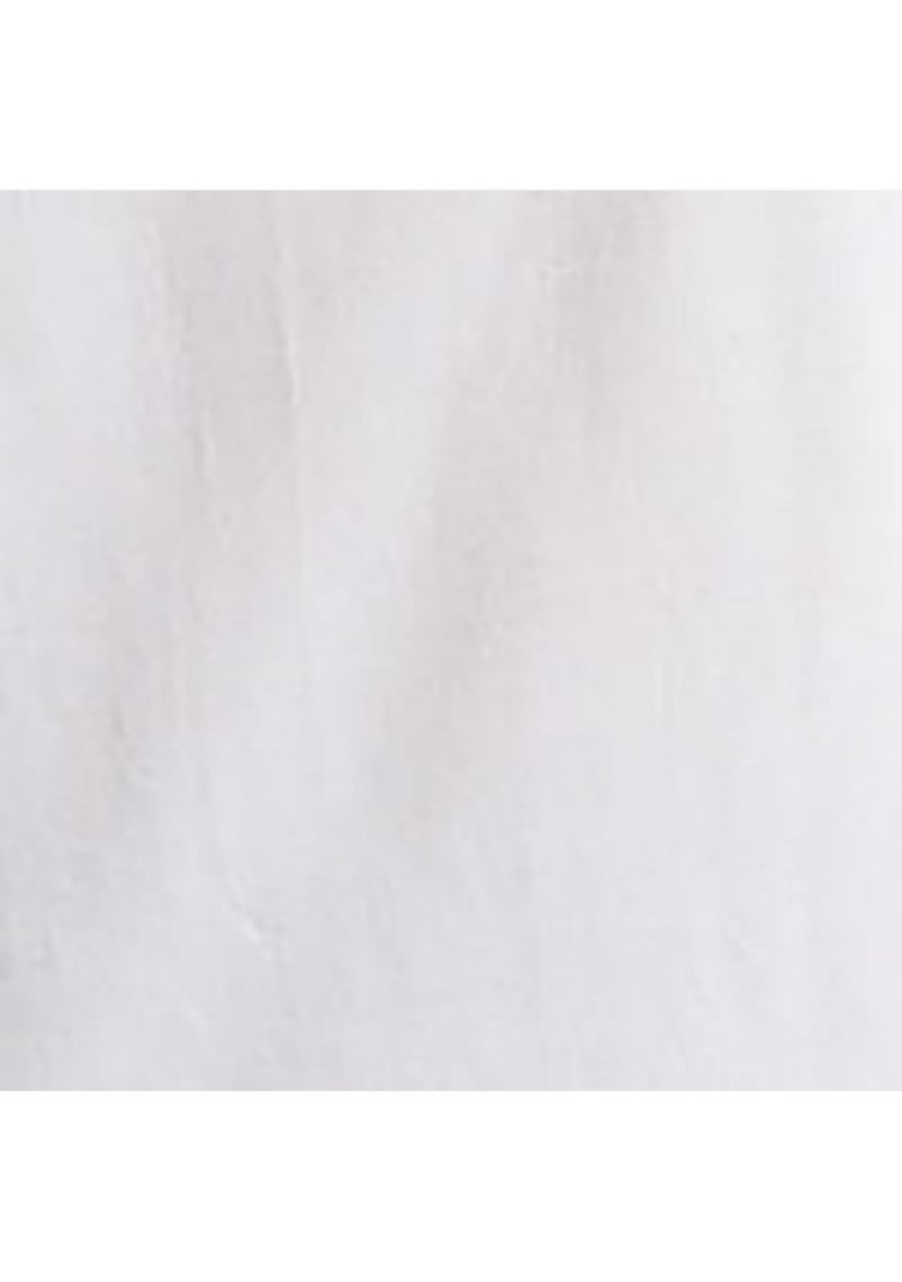 Classic Fit Embroidered Mesh Polo Shirt