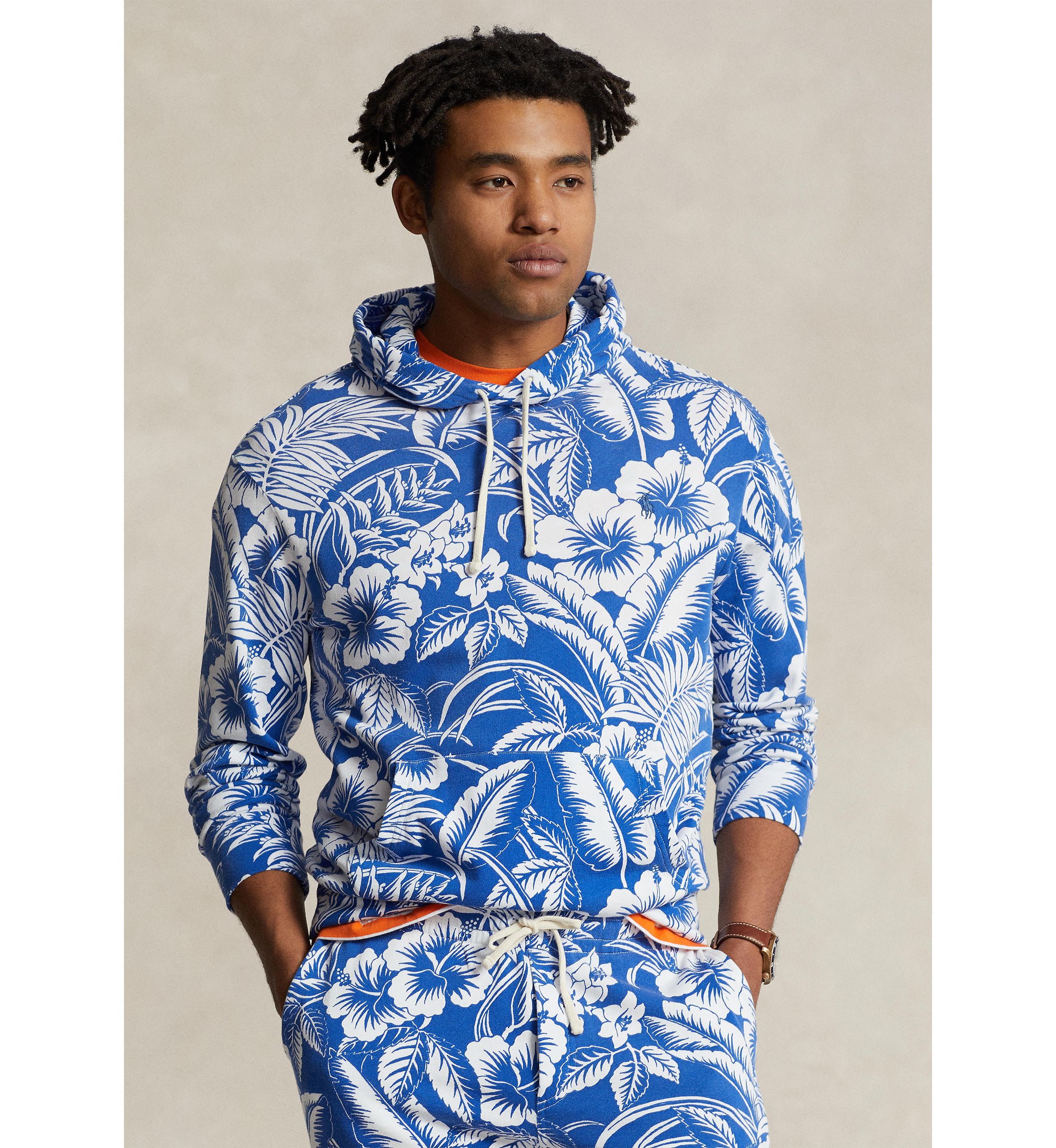 Floral Spa Terry Hoodie