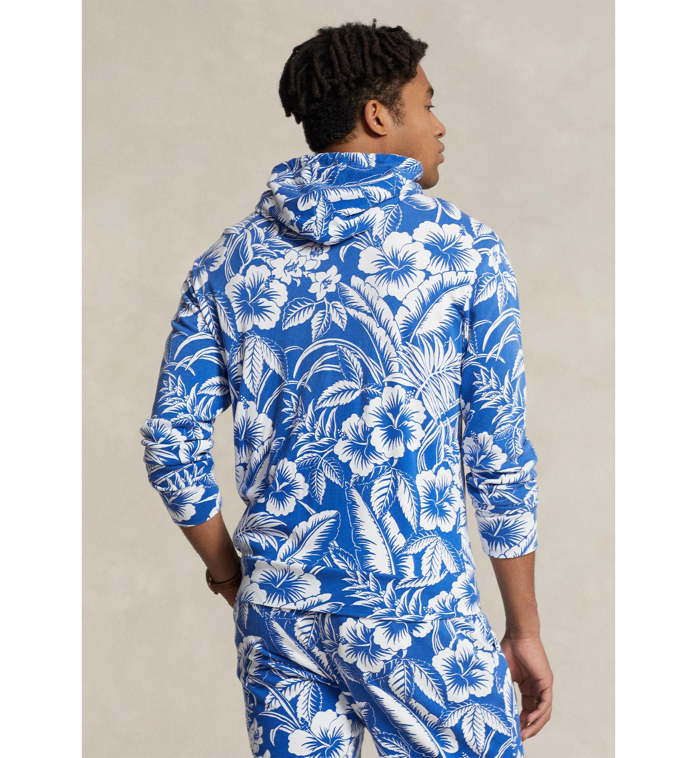 Floral Spa Terry Hoodie