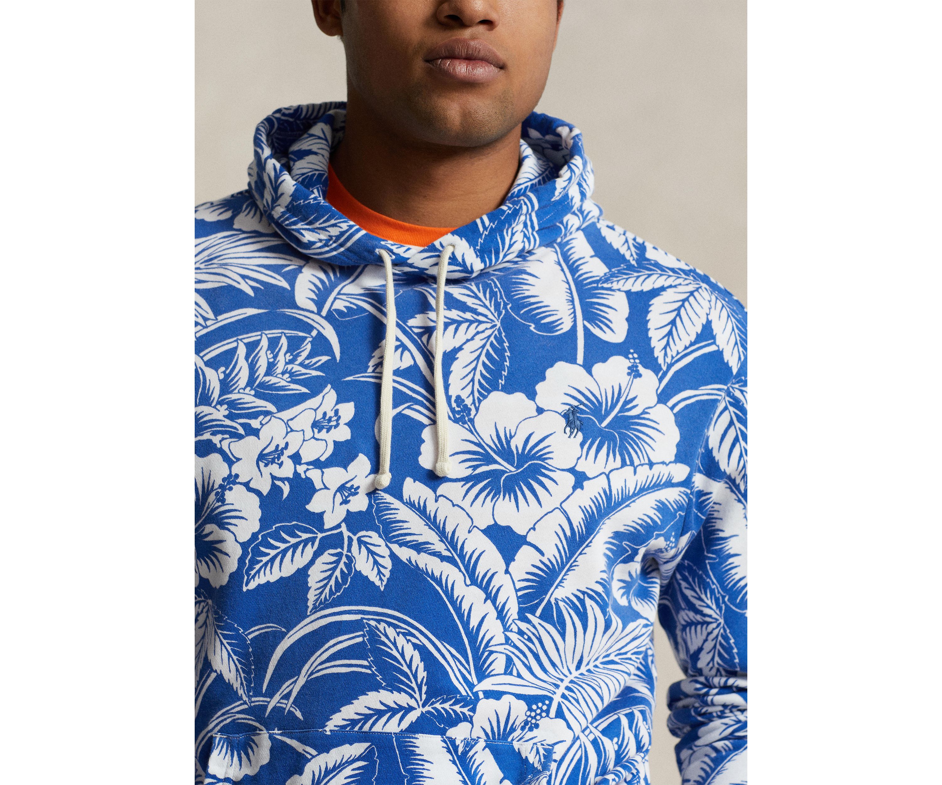 Floral Spa Terry Hoodie