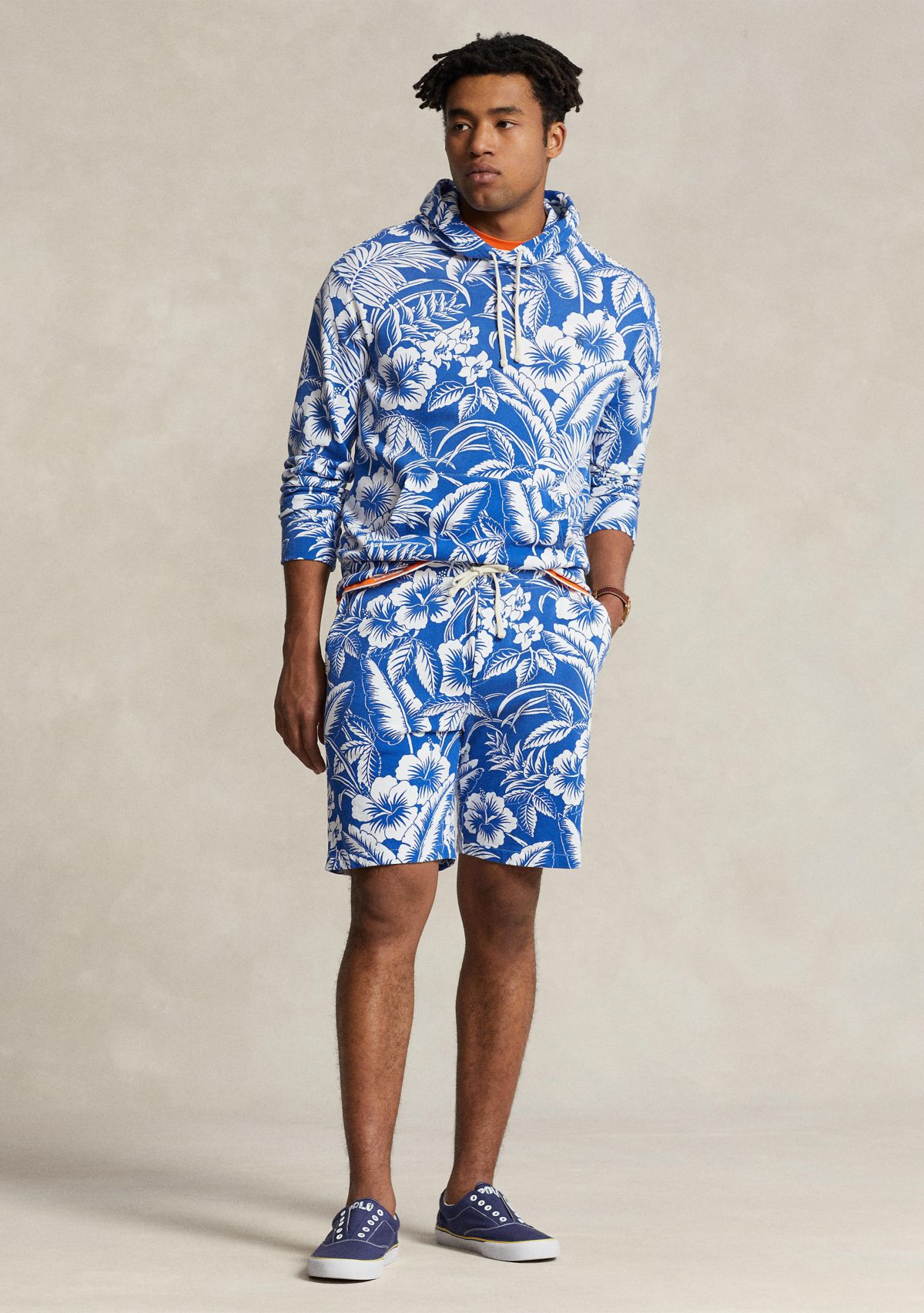 Floral Spa Terry Hoodie
