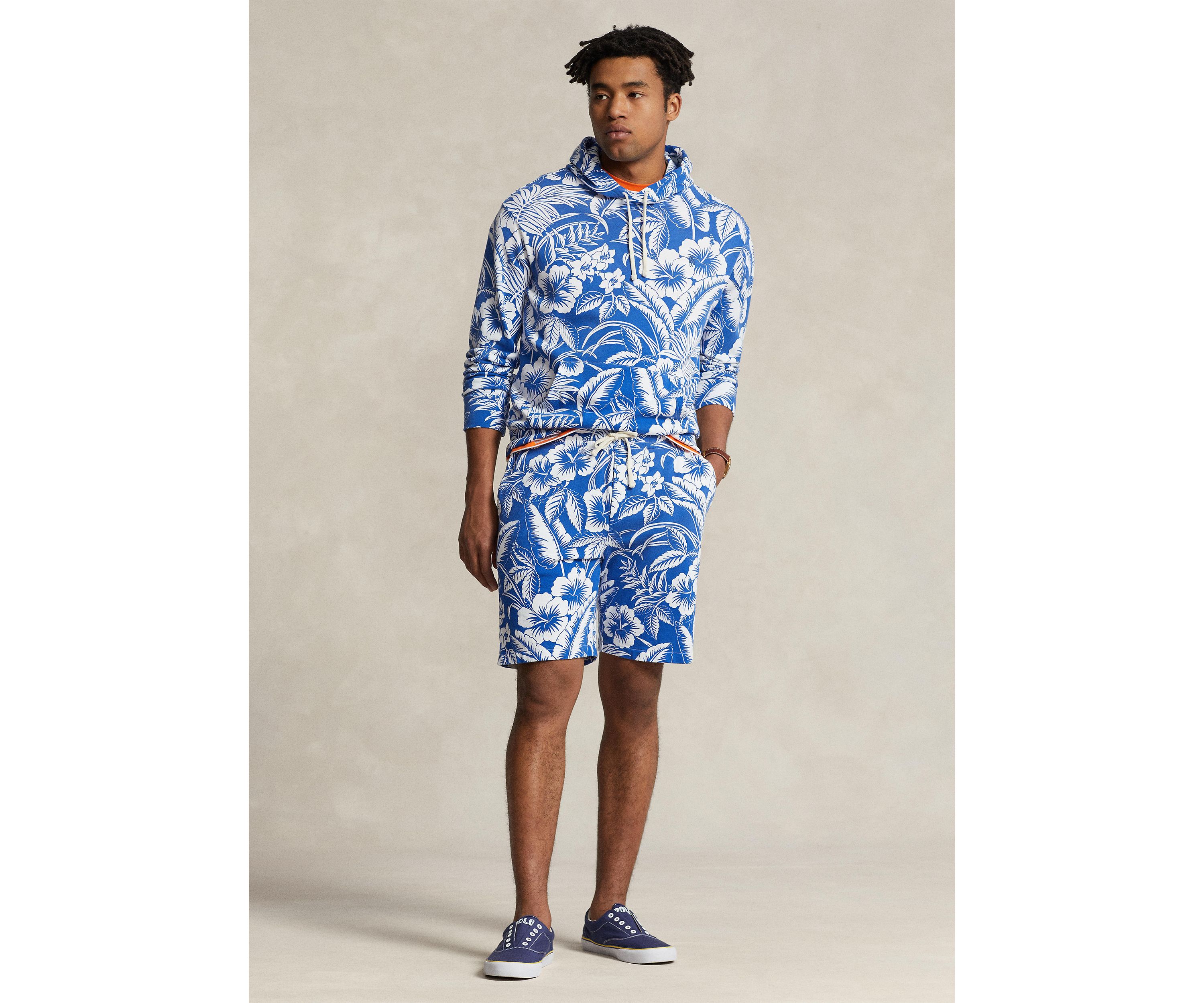 Floral Spa Terry Hoodie