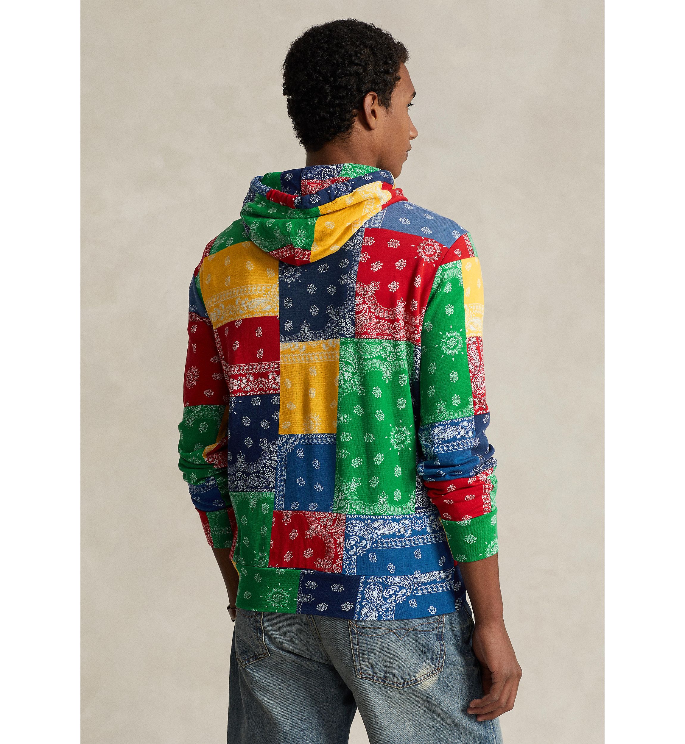 Patchwork Spa Terry Hoodie
