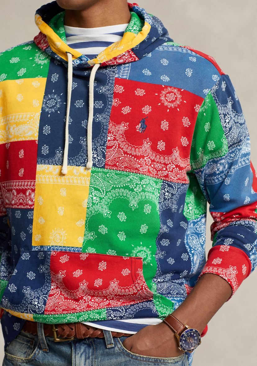 Patchwork Spa Terry Hoodie