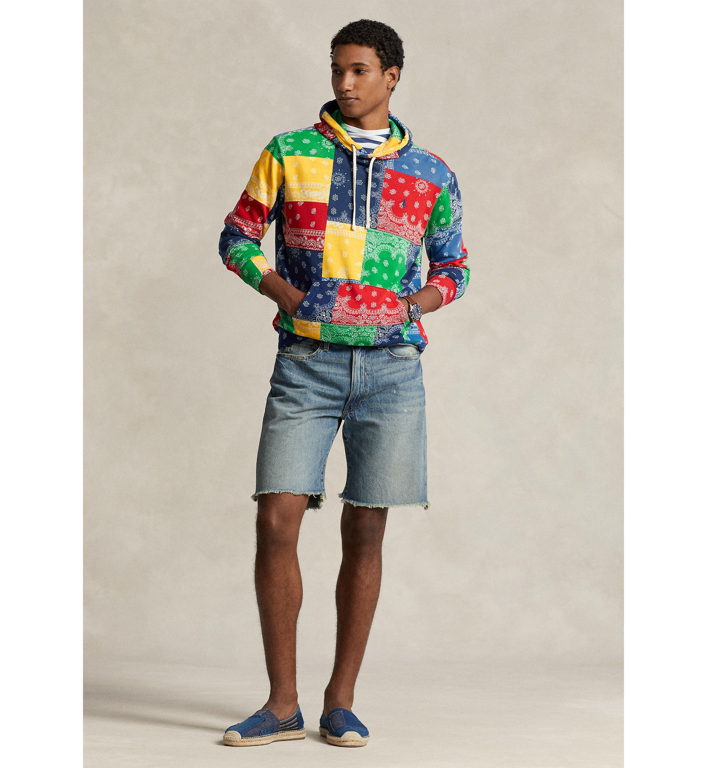 Patchwork Spa Terry Hoodie