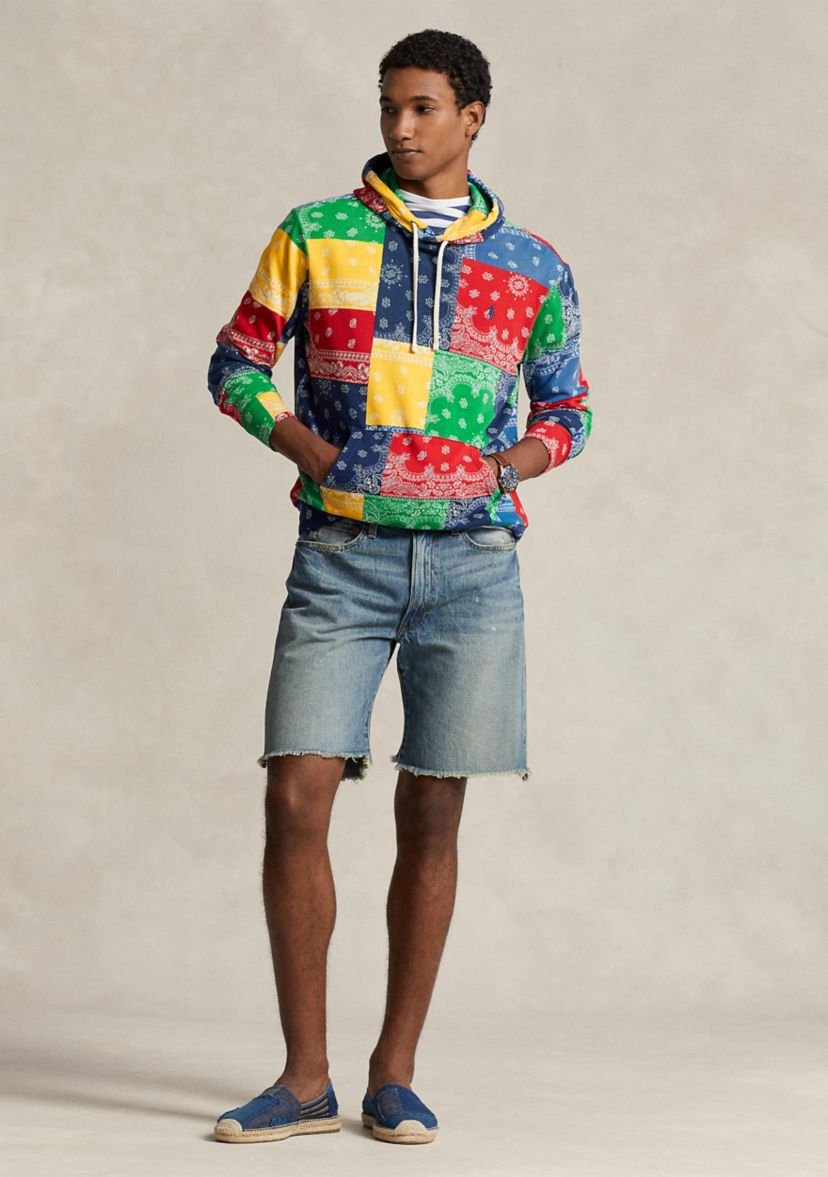 Patchwork Spa Terry Hoodie
