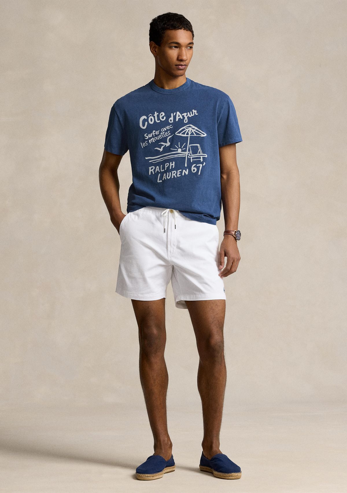 Classic Fit Embroidered Jersey T-Shirt