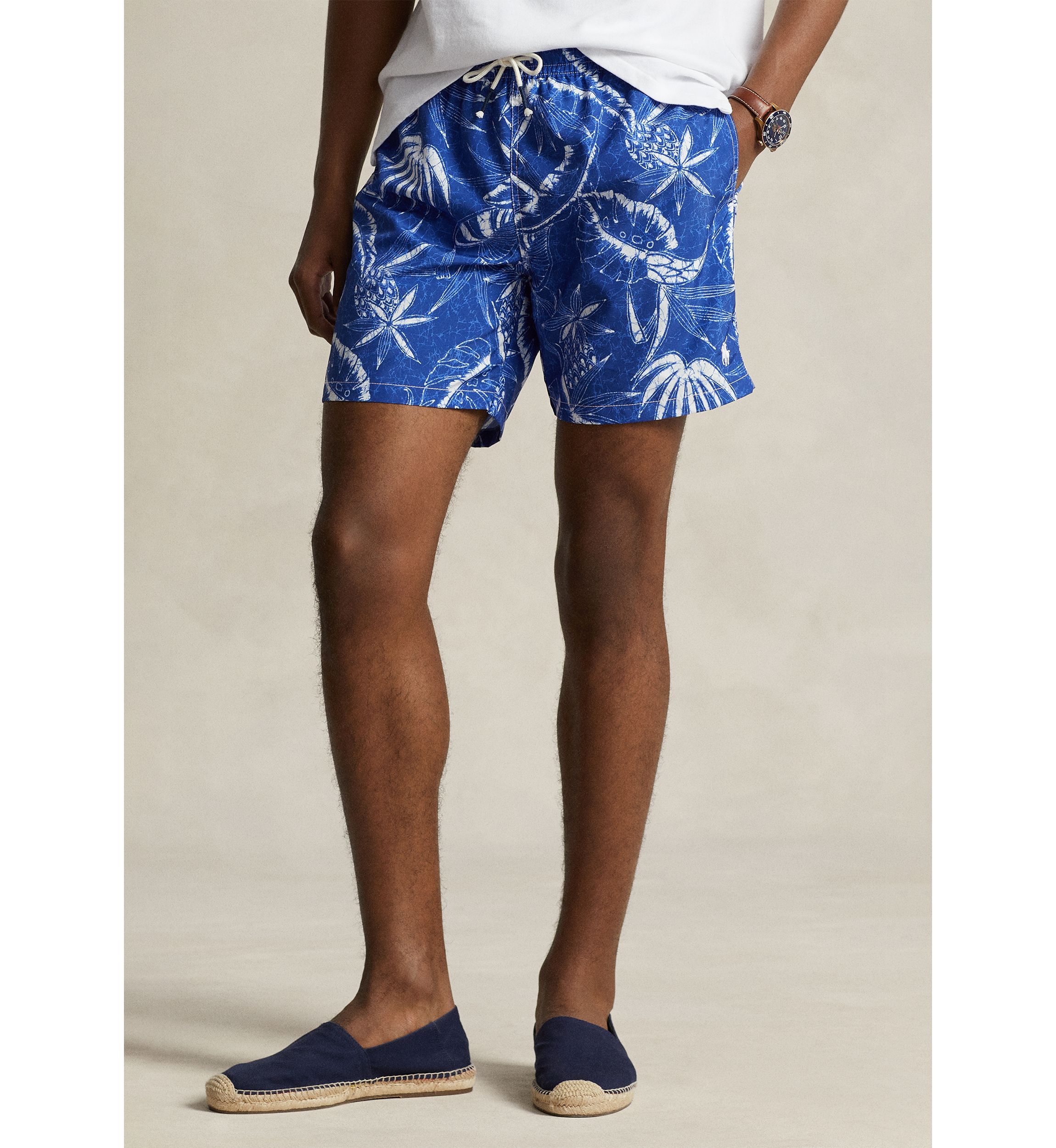 5.75-Inch Hoffman Print Swim Trunks