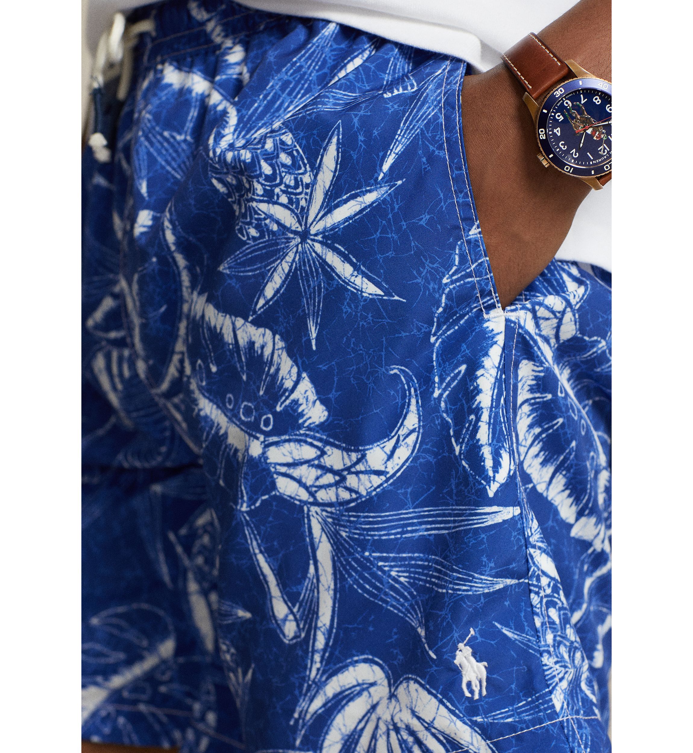 5.75-Inch Hoffman Print Swim Trunks