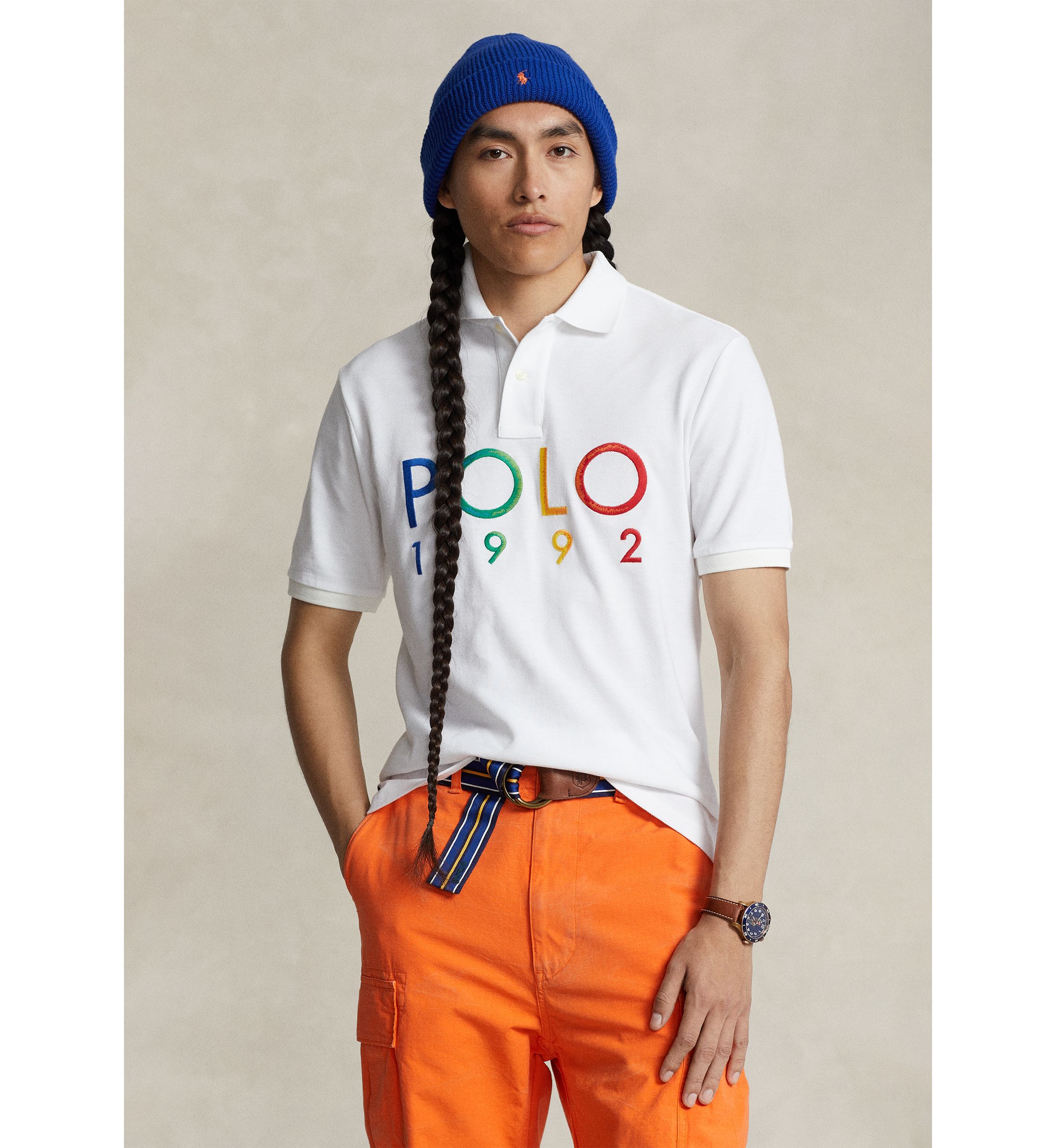 Classic Fit Polo 1992 Mesh Polo Shirt