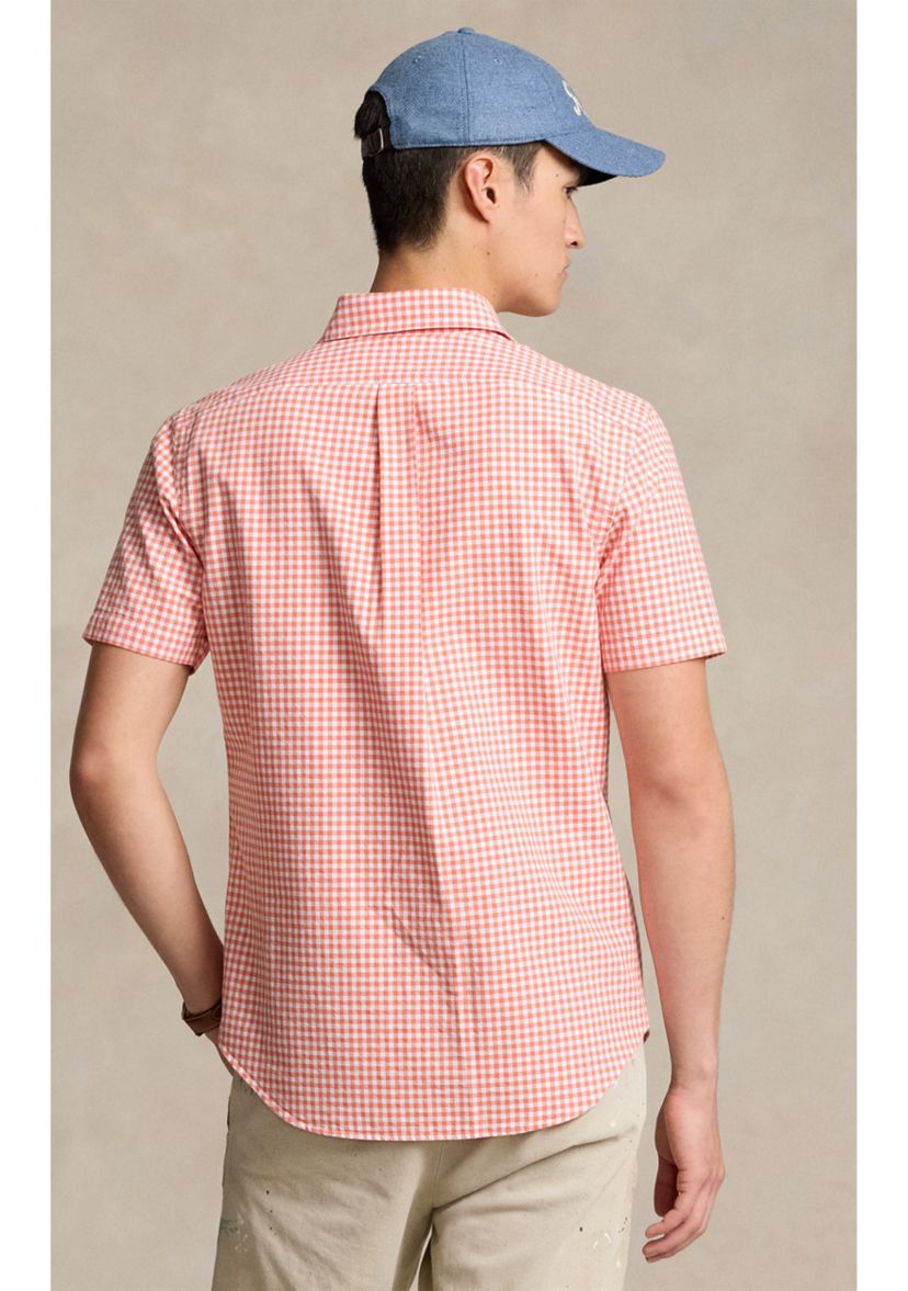 Classic Fit Plaid Oxford Shirt
