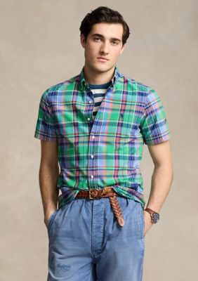 Polo Ralph Lauren Classic Fit Plaid Oxford Shirt | belk