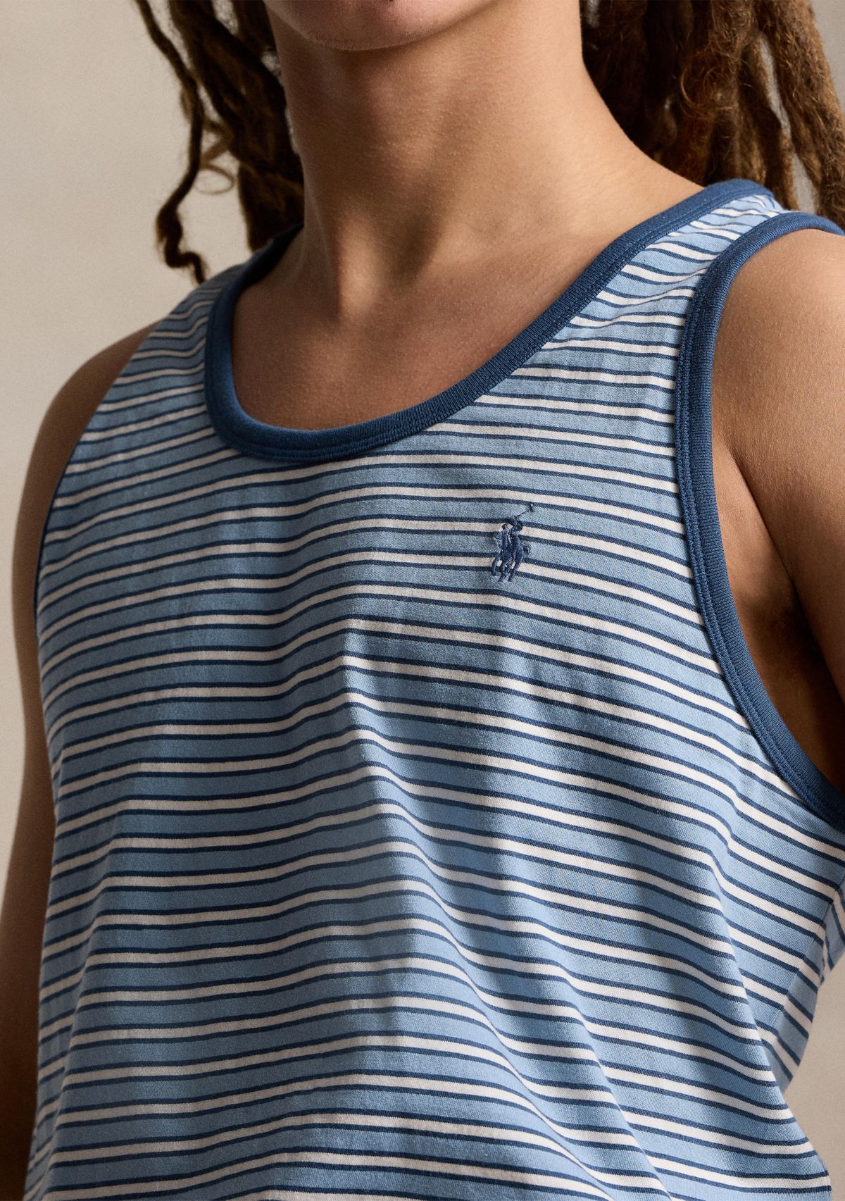 Striped Jersey Tank