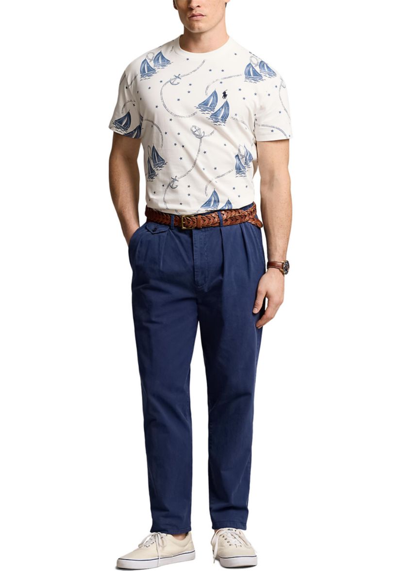 Classic Fit Nautical Jersey T-Shirt
