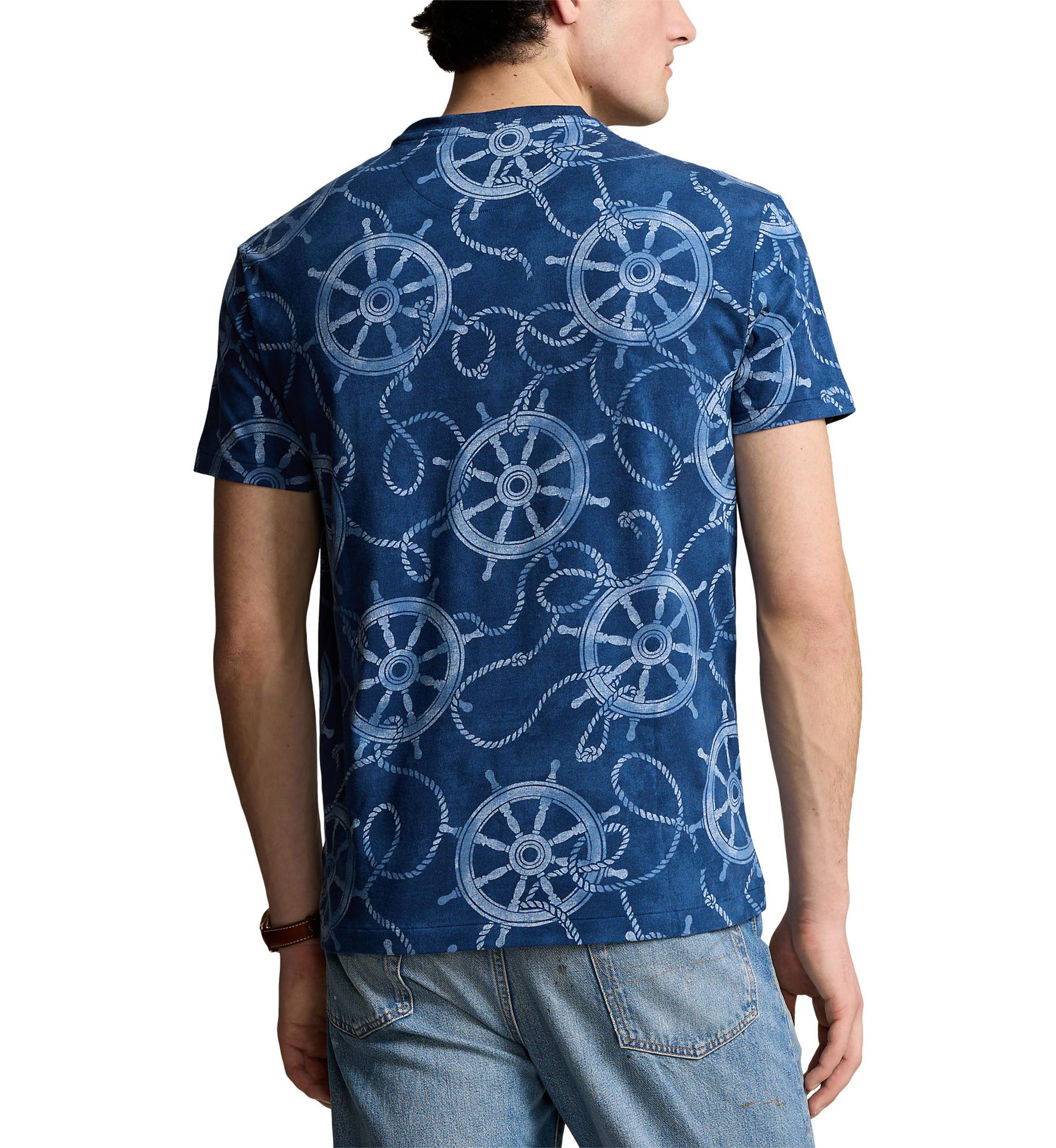Classic Fit Nautical Jersey T-Shirt