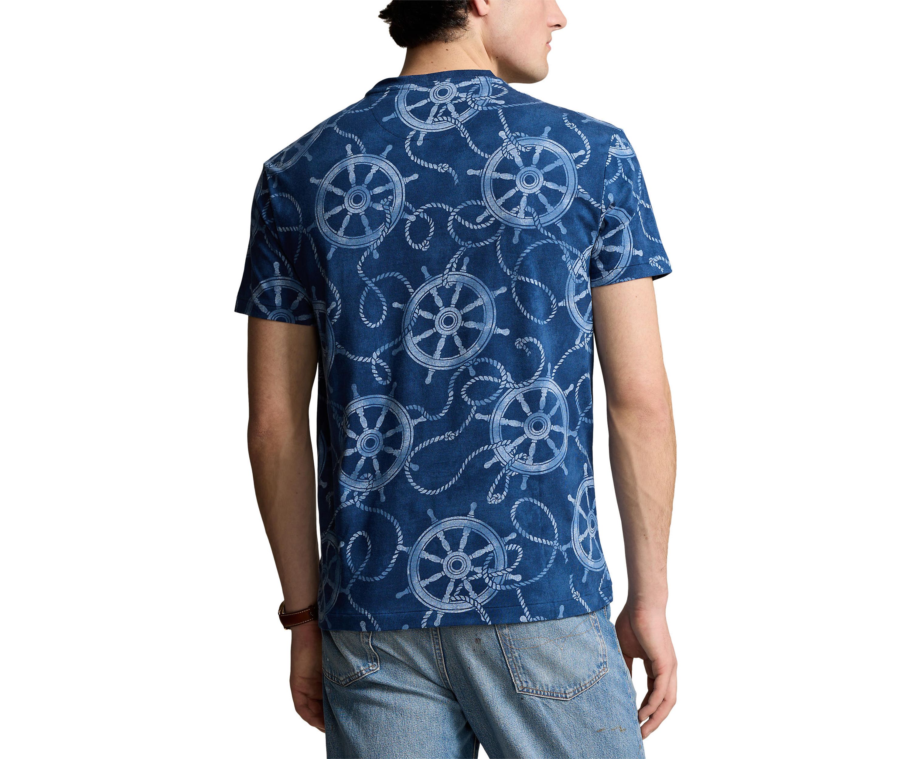 Classic Fit Nautical Jersey T-Shirt