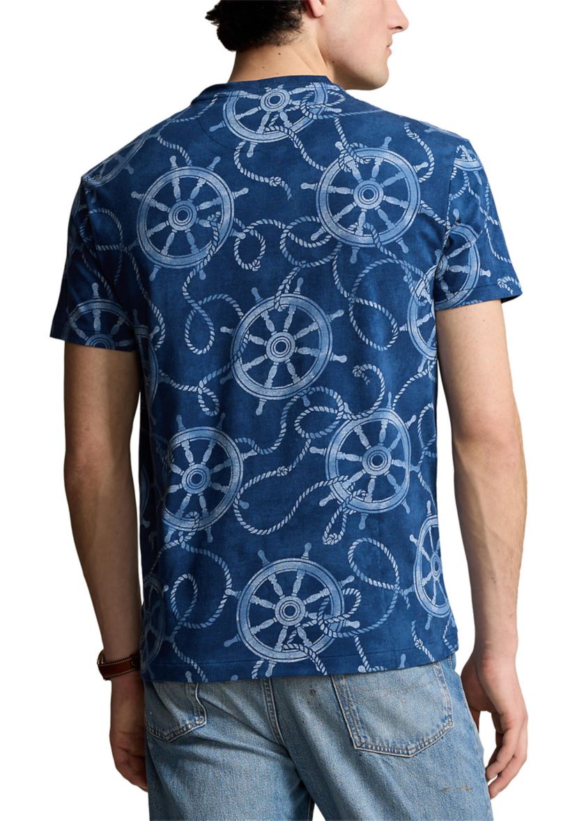Classic Fit Nautical Jersey T-Shirt