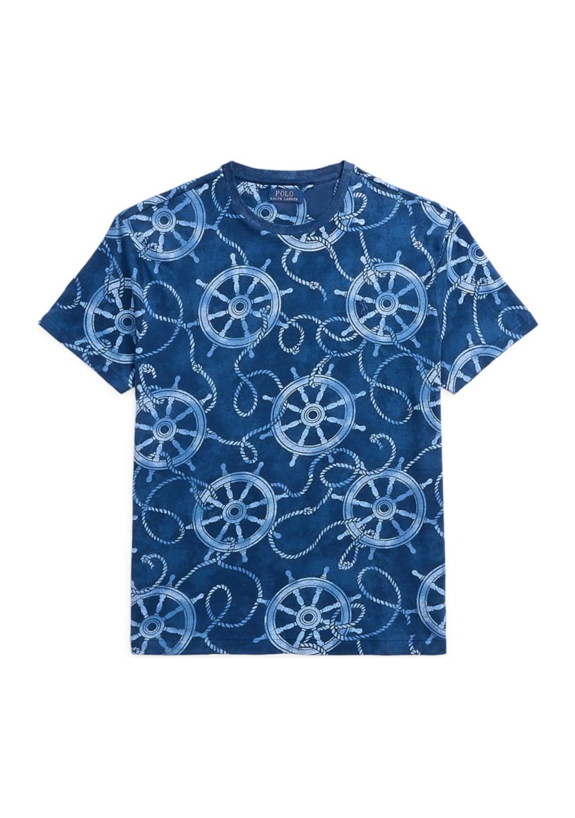 Classic Fit Nautical Jersey T-Shirt