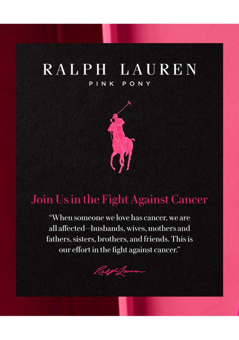 Pink Pony Stretch Mesh Polo Shirt