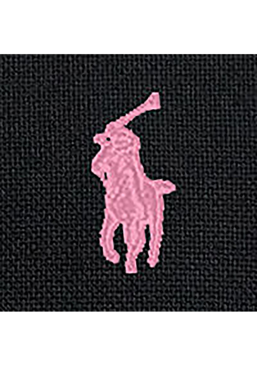 Pink Pony Stretch Mesh Polo Shirt