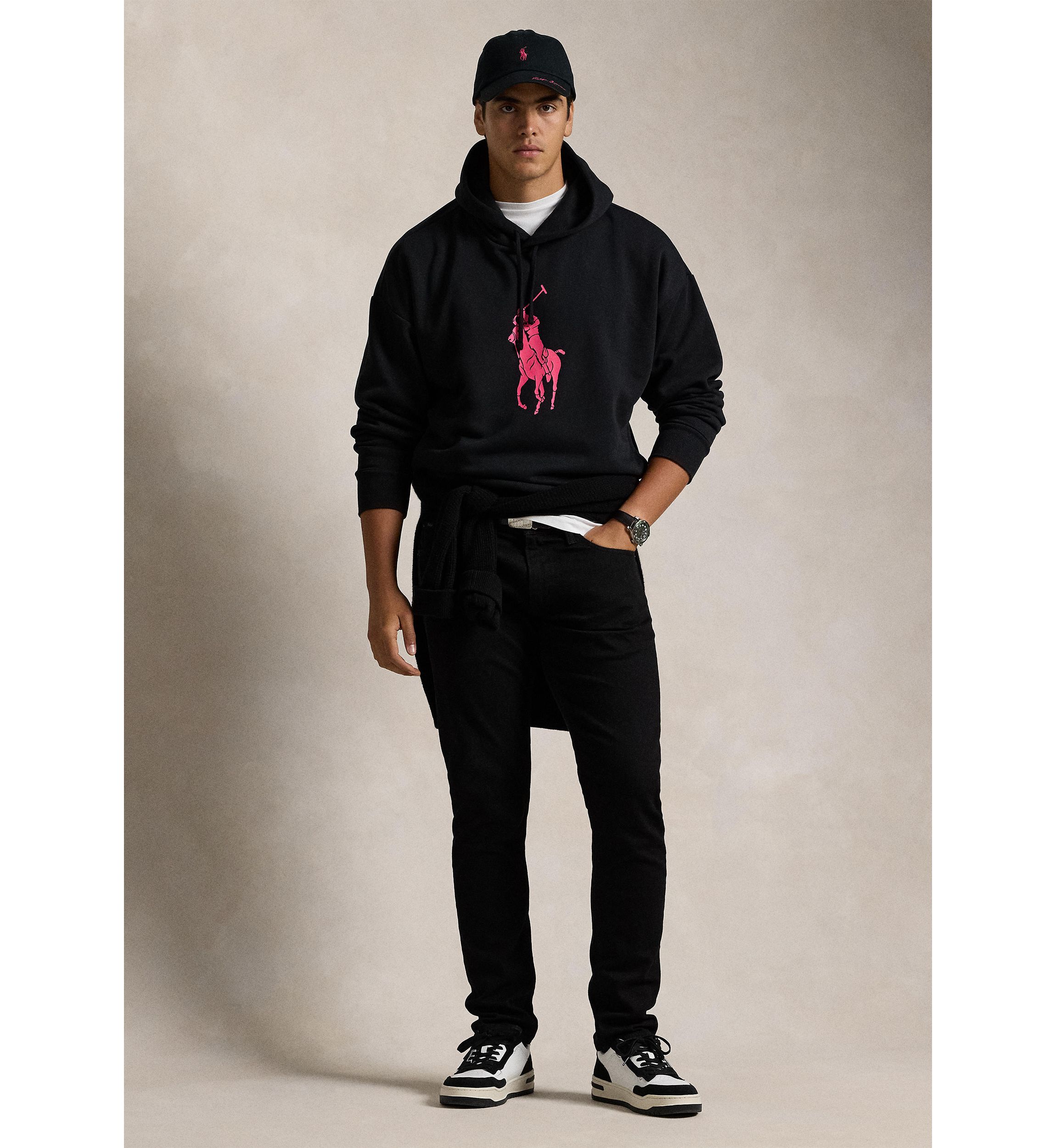Pink Pony Relaxed Fit Hoodie