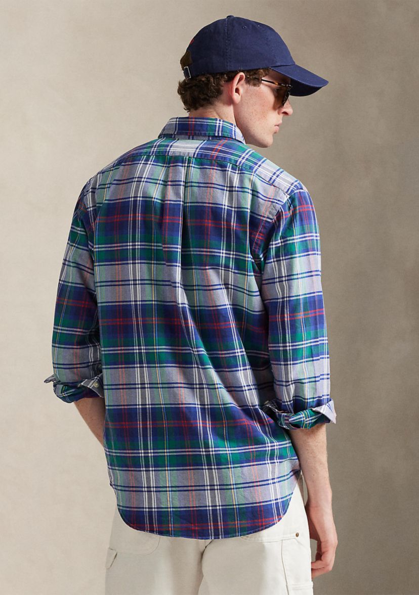 Classic Fit Striped Oxford Shirt