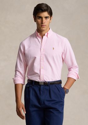 Polo Ralph Lauren Men's Classic Fit Striped Oxford Shirt, 2XL