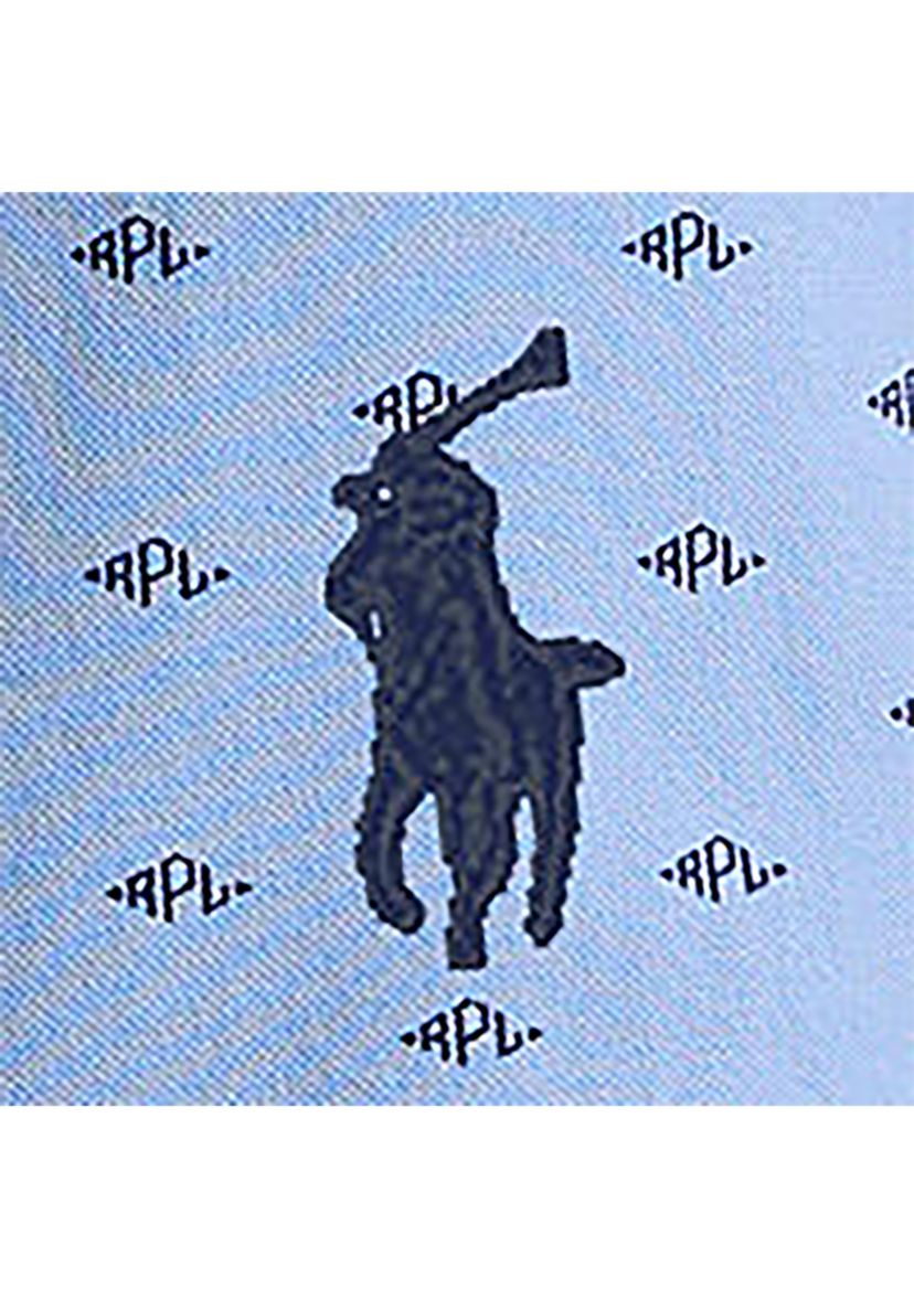 Classic Fit Monogram Stretch Polo Shirt