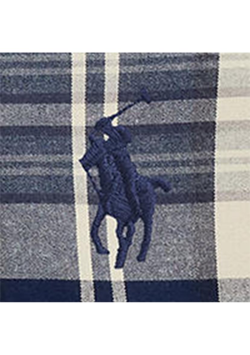 Classic Fit Plaid Brushed Oxford Shirt