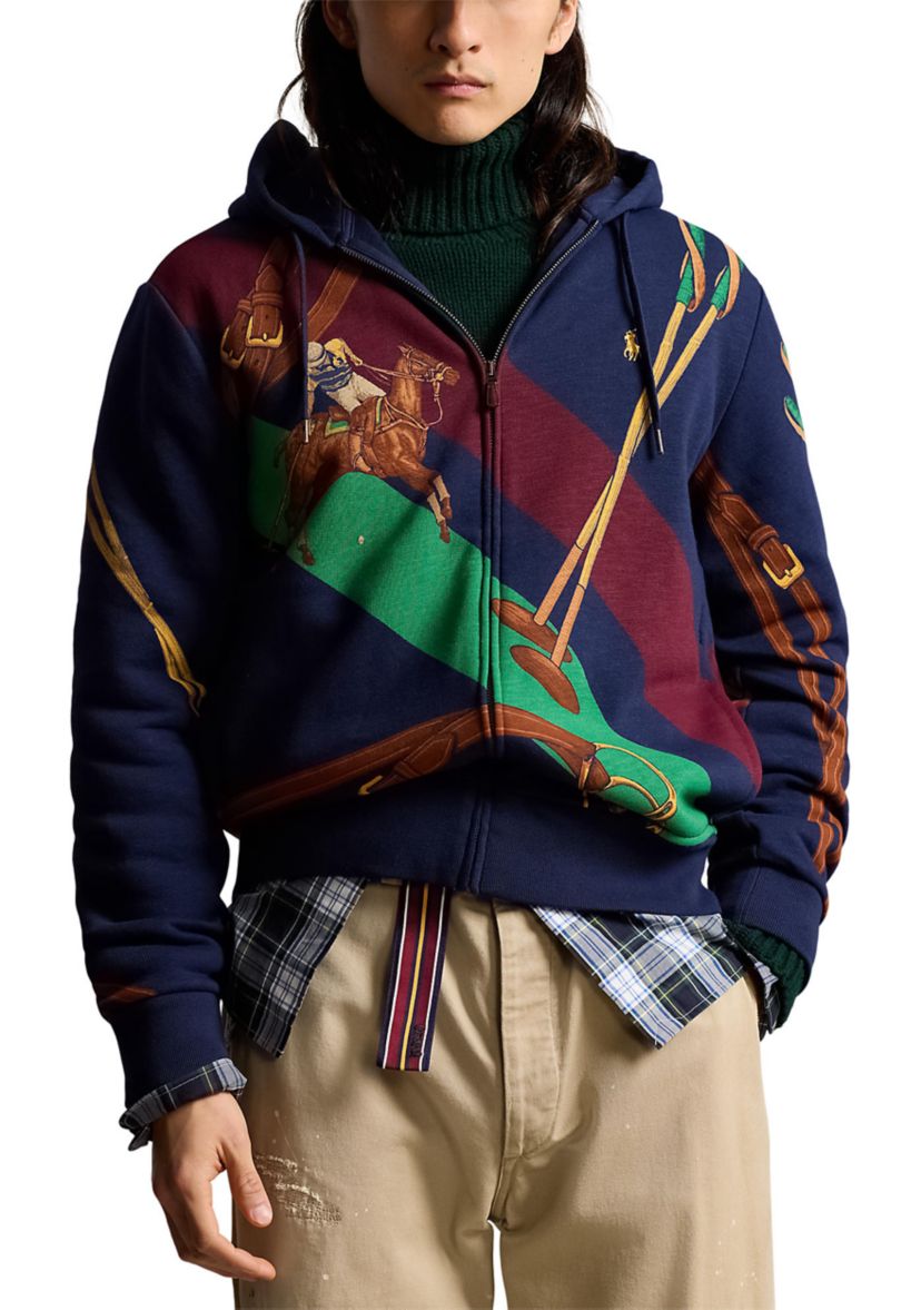 Equestrian Fleece Full-Zip Hoodie