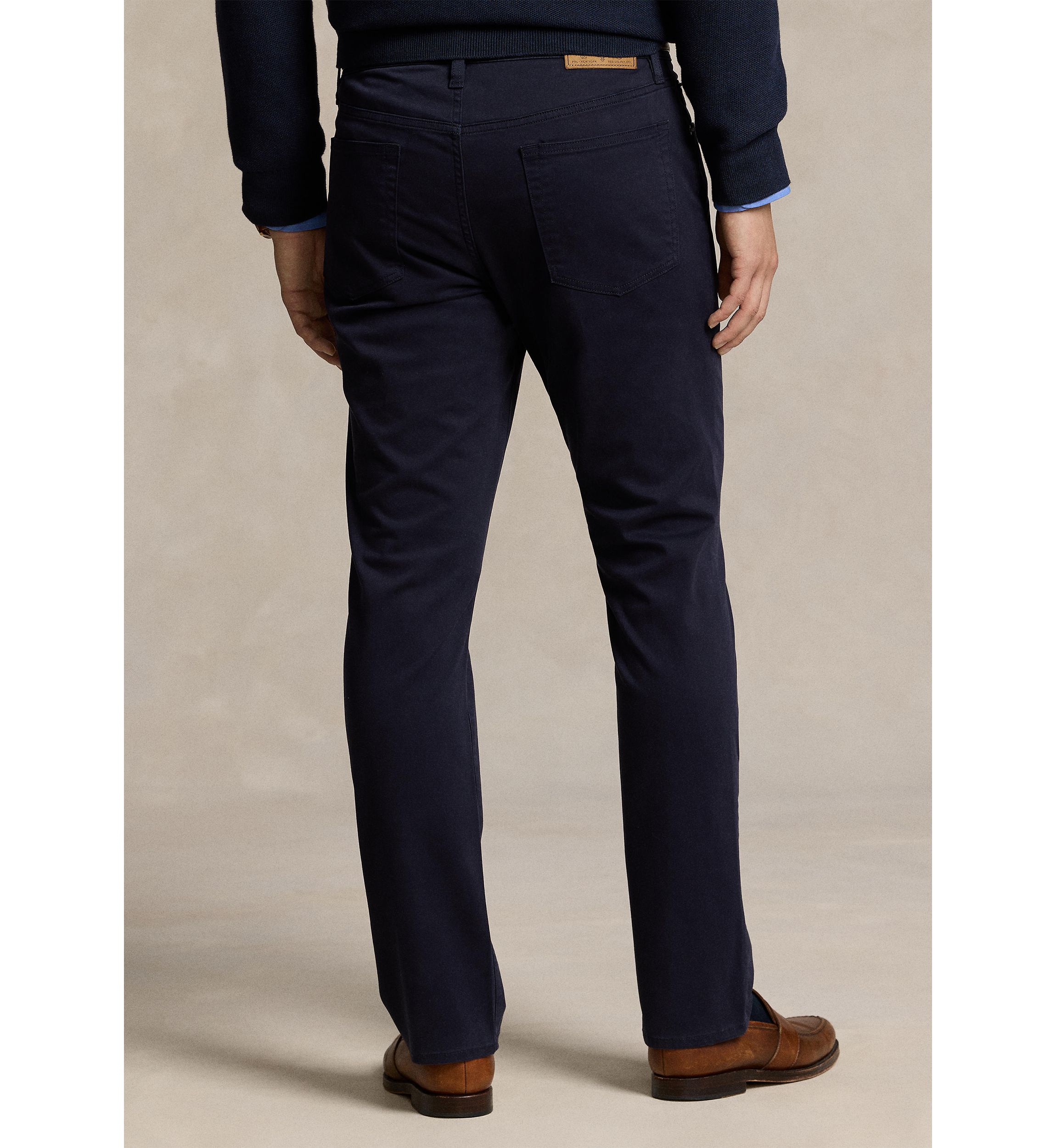 lauren ralph lauren slim fit dress pants Ralph Lauren LRL Slim Fit Dress Pants Slacks 38x30 Navy Blue Flat Front  Designer
