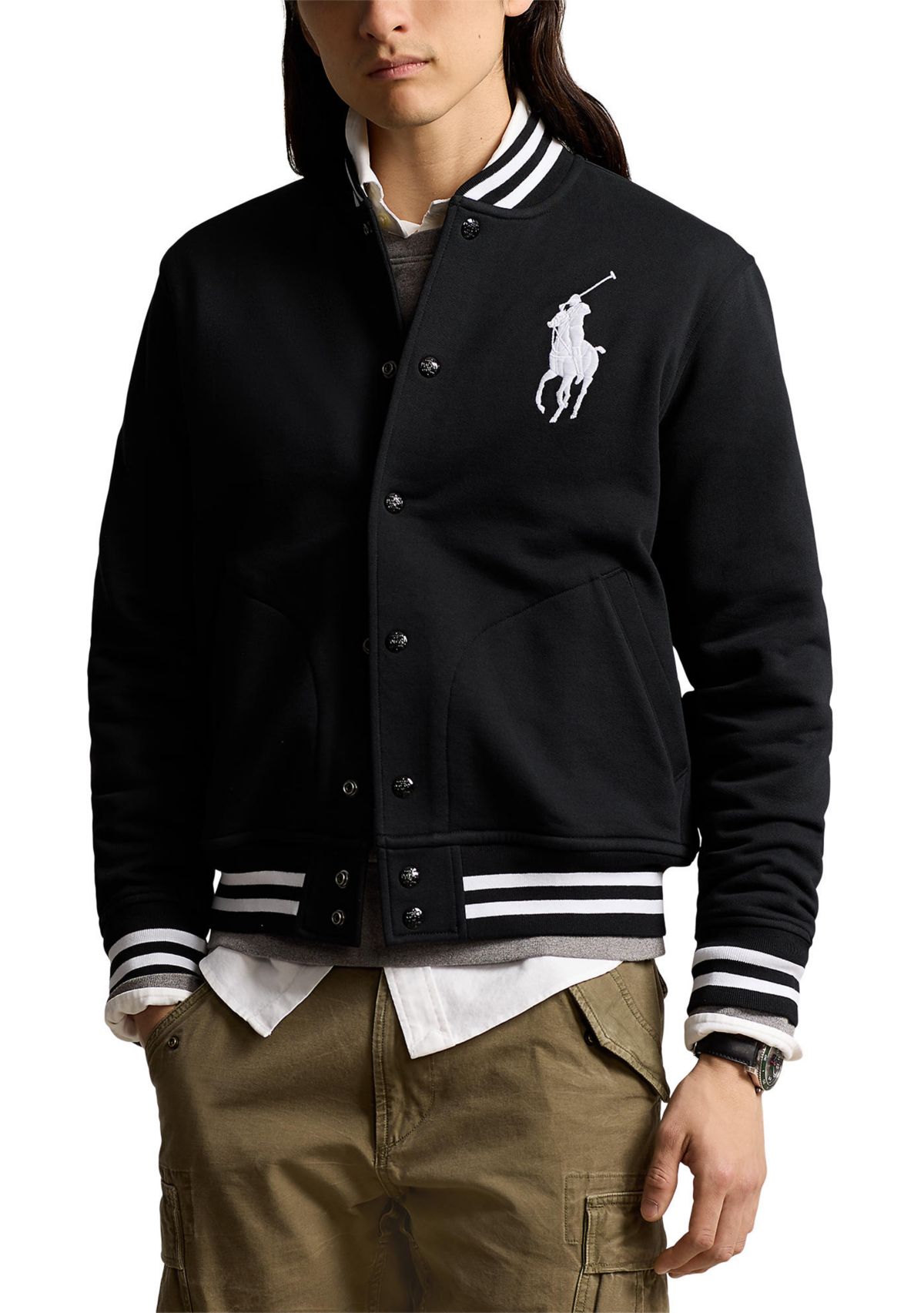 Big Pony Fleece Baseball Jacket