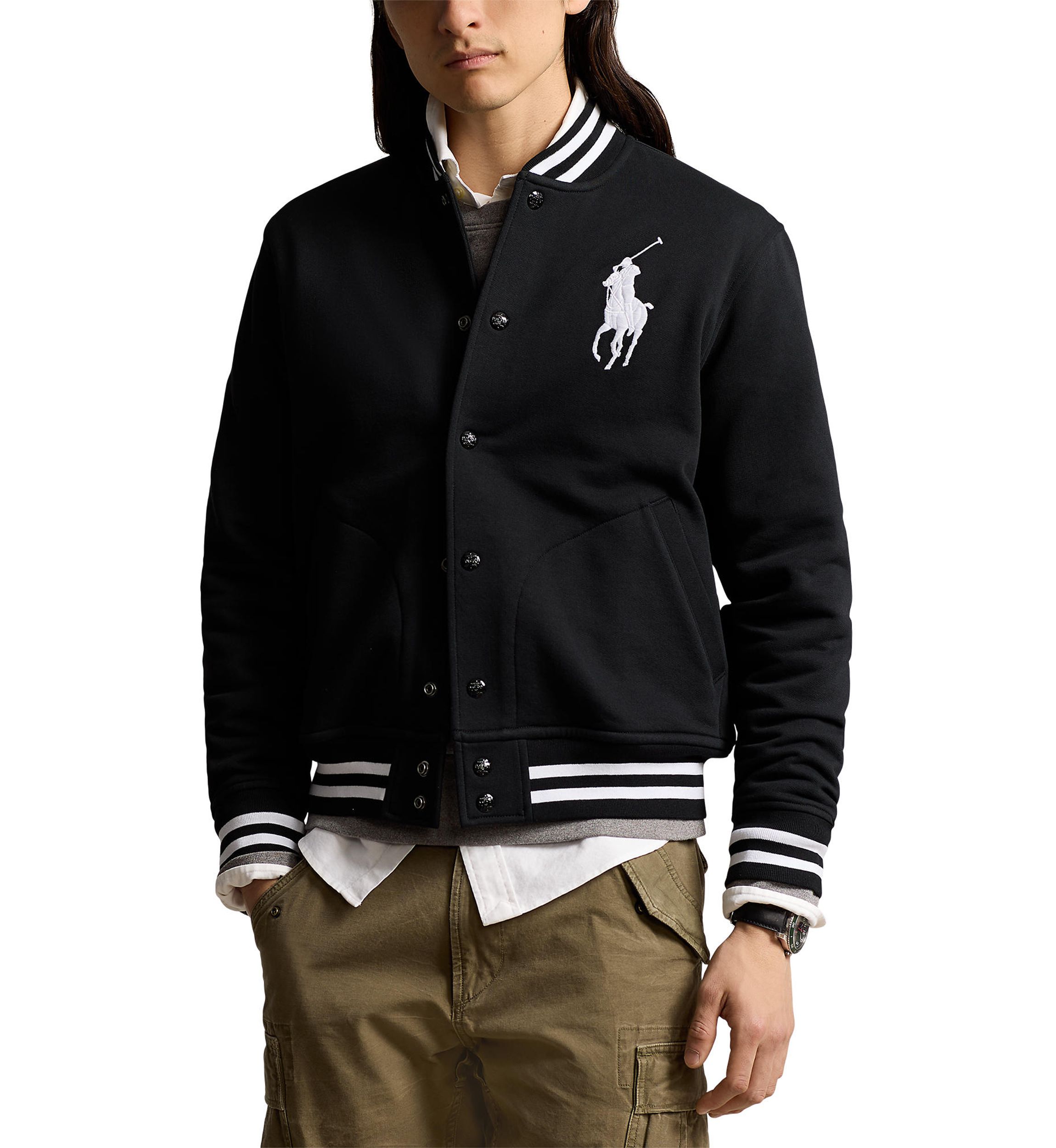 Big Pony Fleece Baseball Jacket