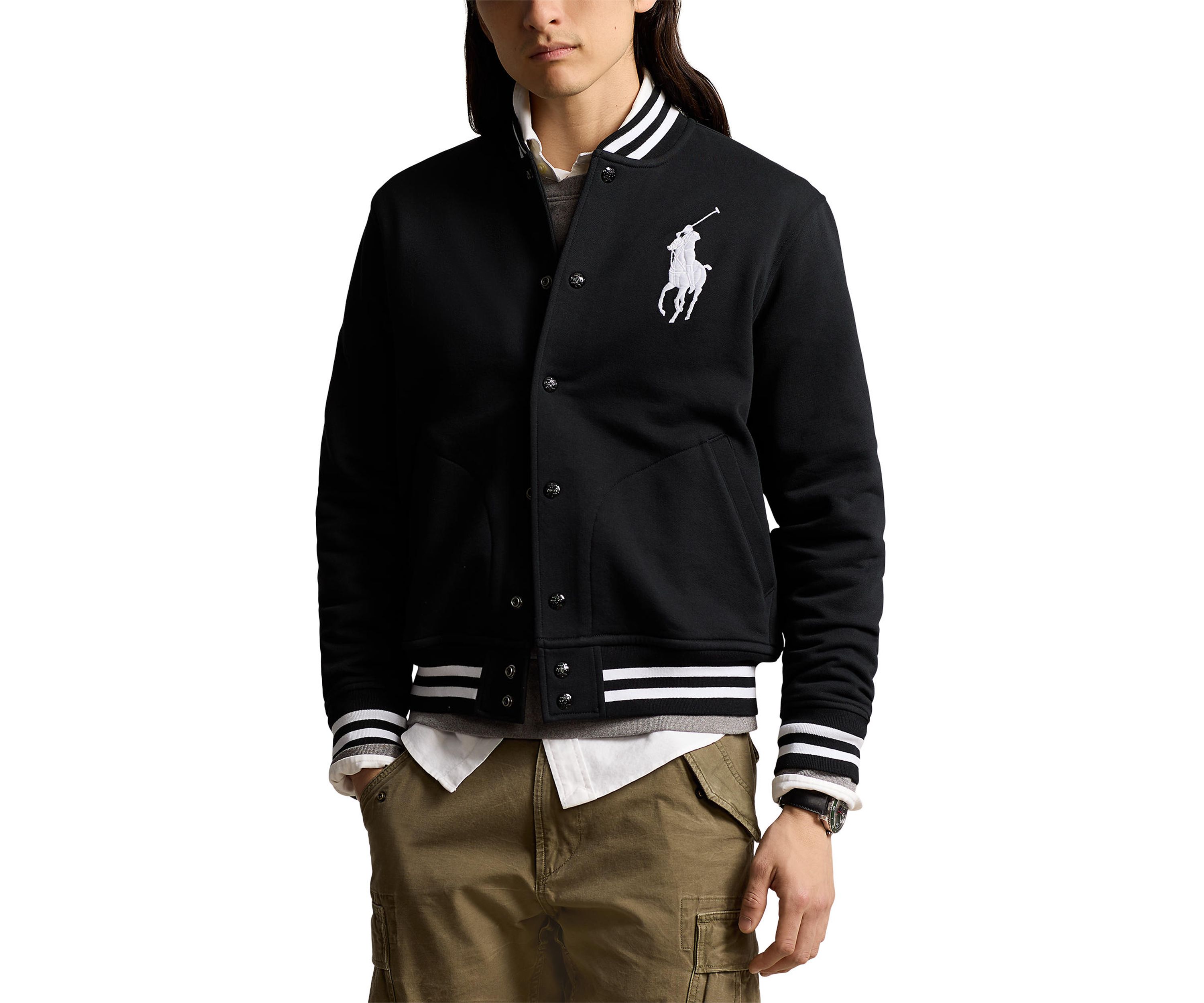Big Pony Fleece Baseball Jacket