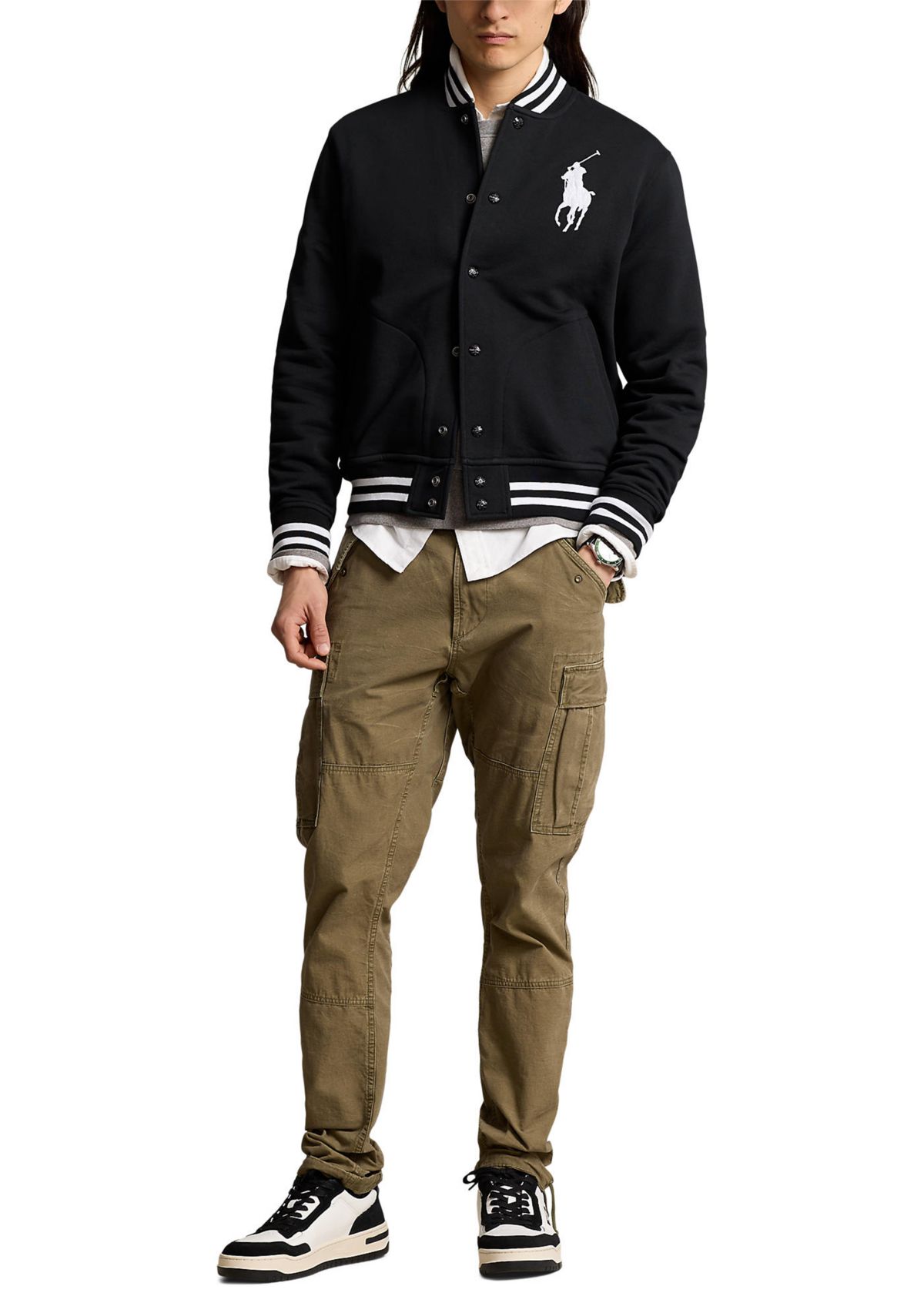 Big Pony Fleece Baseball Jacket