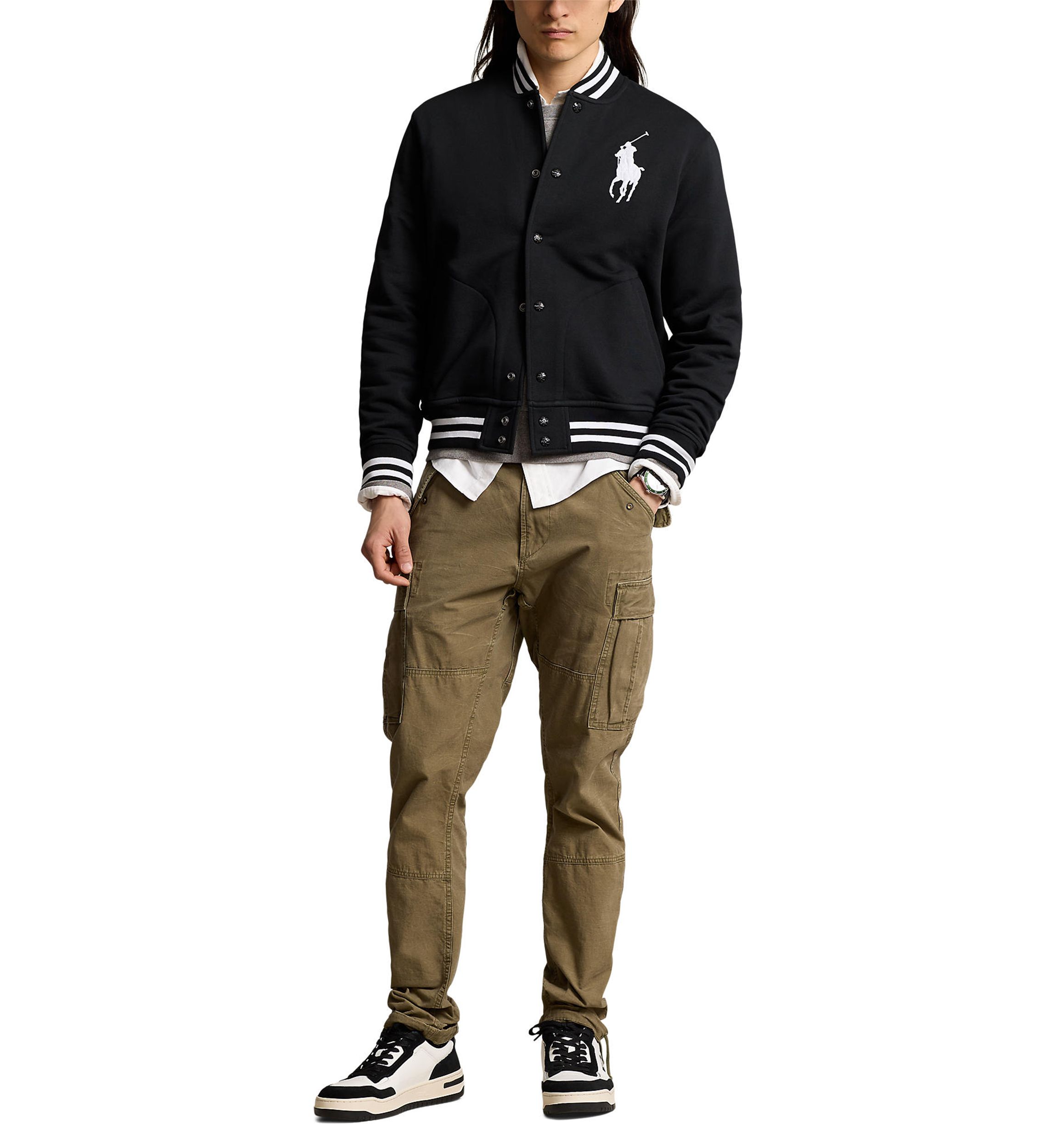 Big Pony Fleece Baseball Jacket