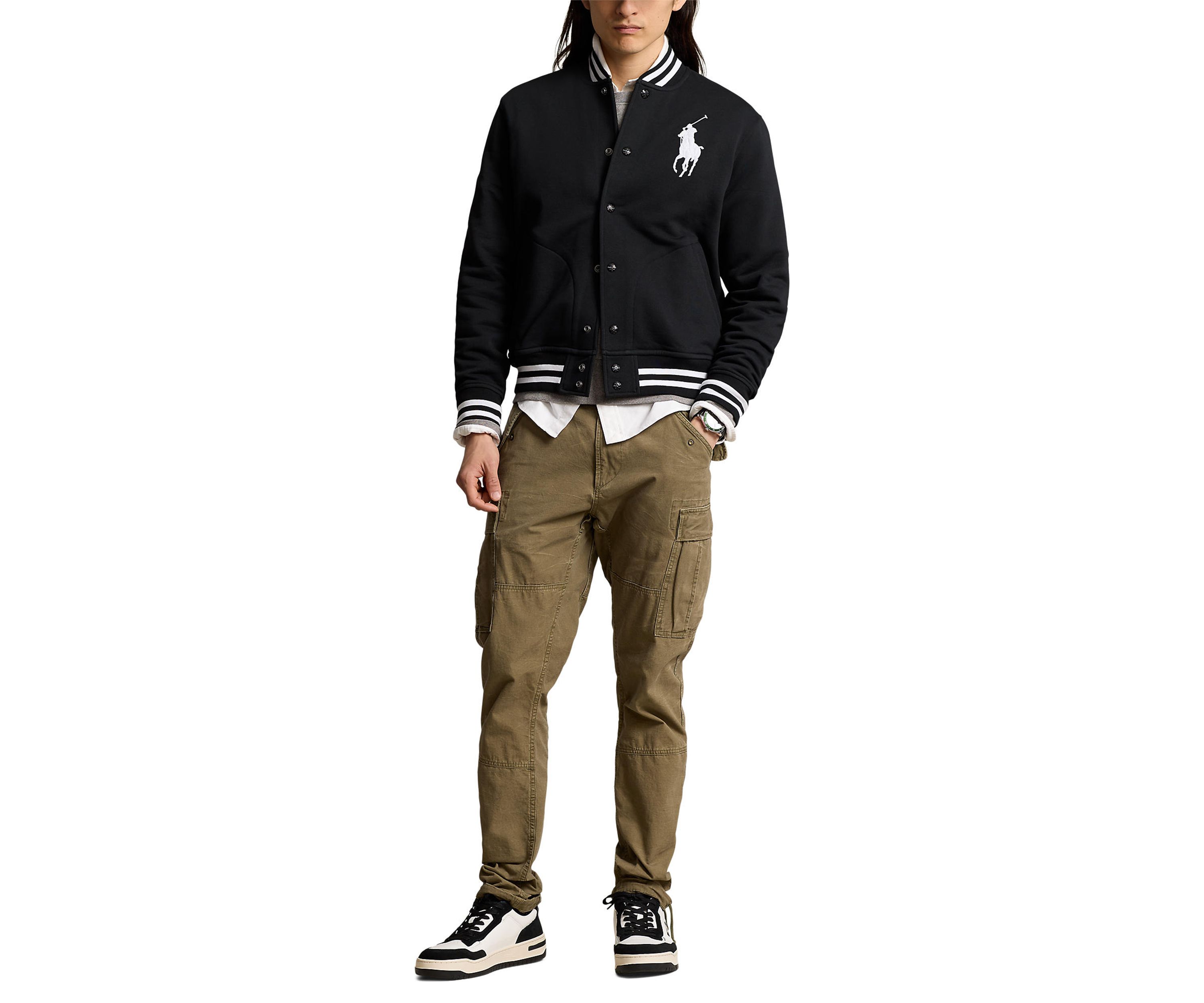 Big Pony Fleece Baseball Jacket