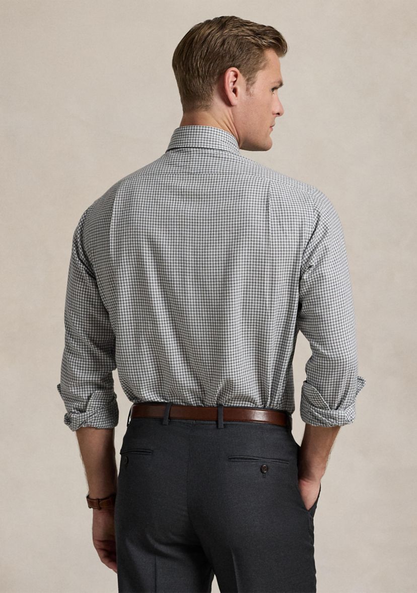 Classic Fit Gingham Twill Shirt