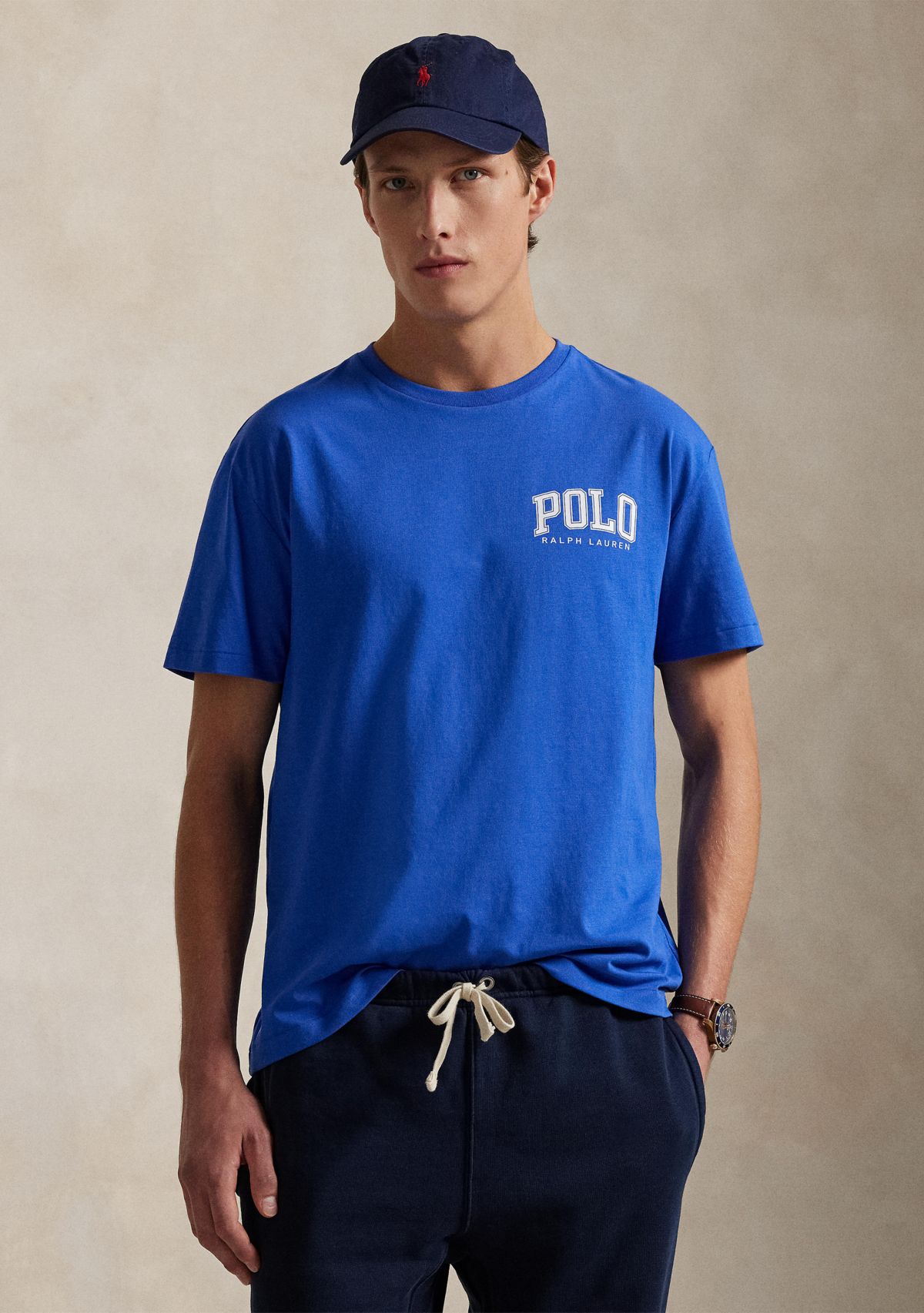 Classic Fit Logo Jersey T-Shirt