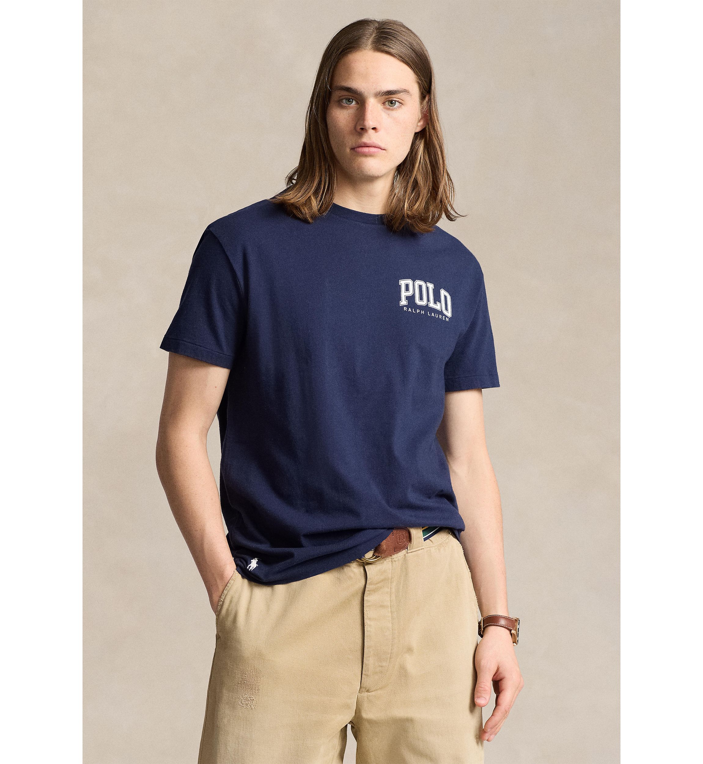 Classic Fit Logo Jersey T-Shirt