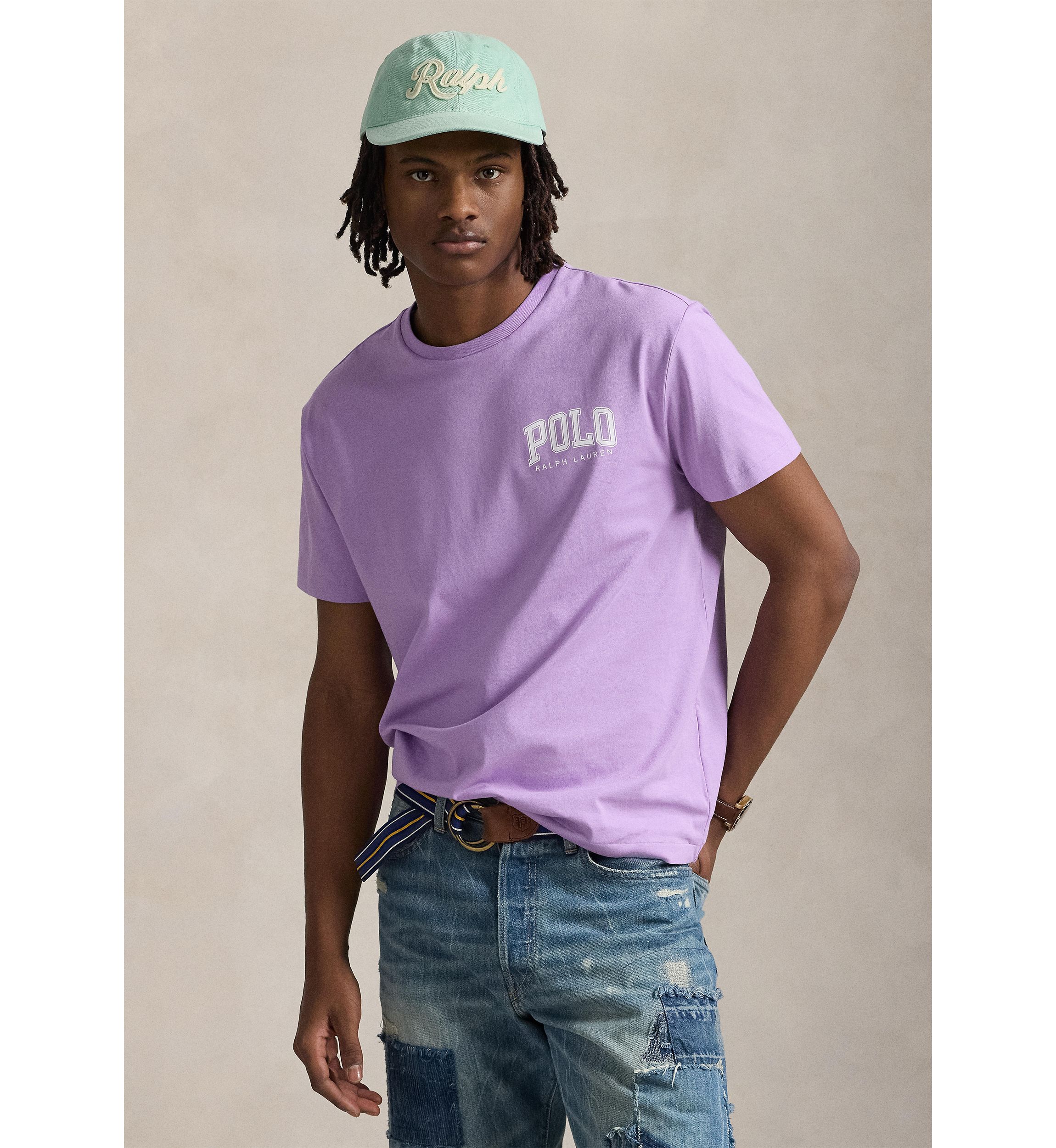 Classic Fit Logo Jersey T-Shirt