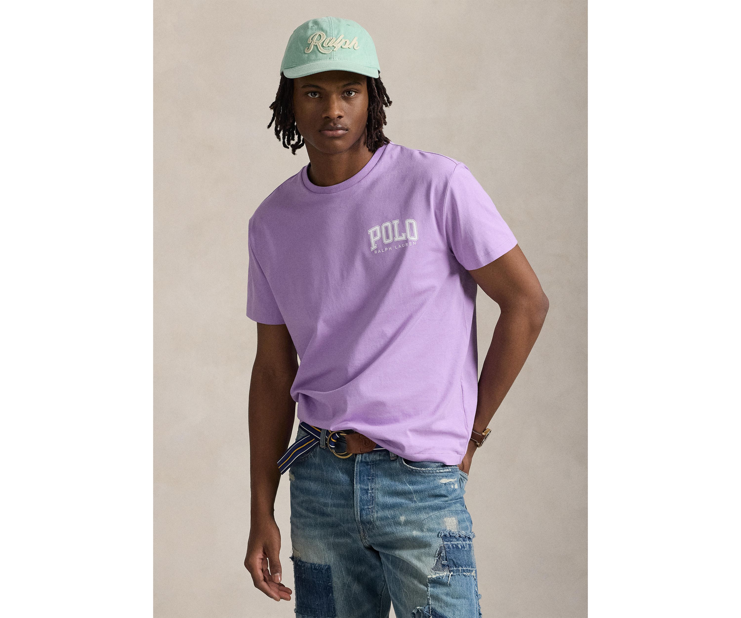 Classic Fit Logo Jersey T-Shirt